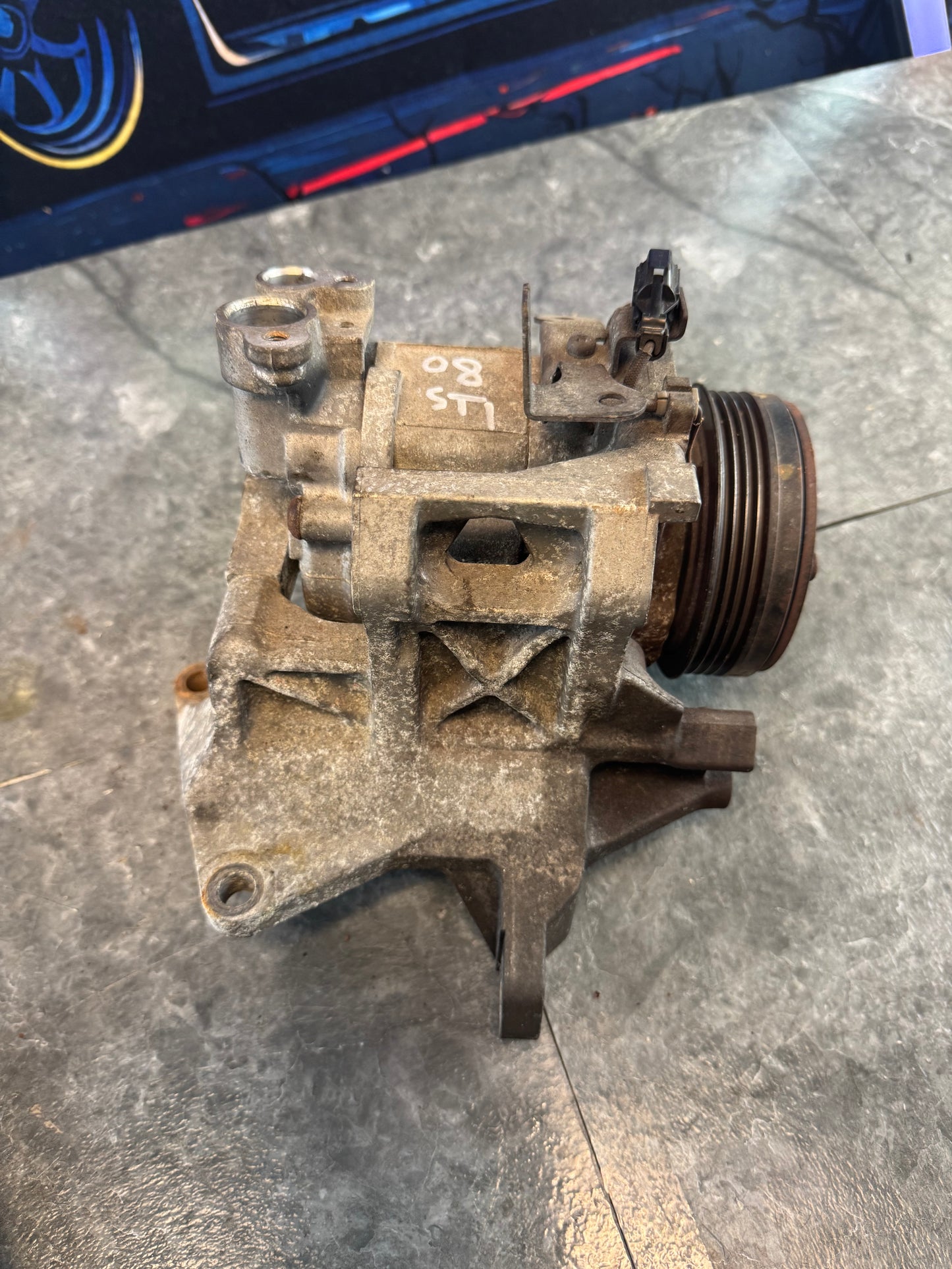 2008-2021 Subaru WRX STi AC Compressor With Brackets