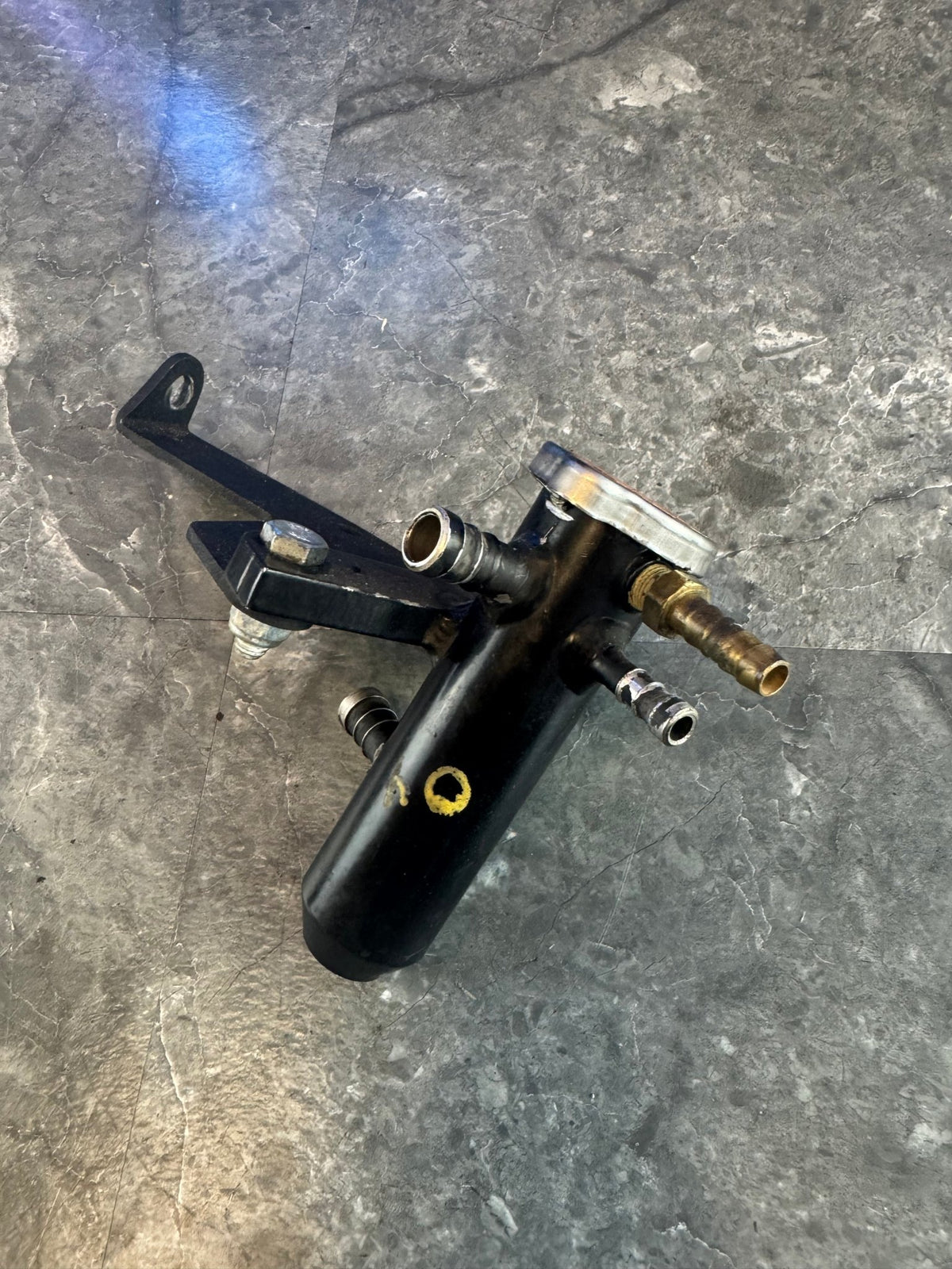 2002-2007 Subaru WRX / 2004-2021 Subaru WRX STi Killer B Motorsports Upper Turbo Coolant Reservoir With Bracket