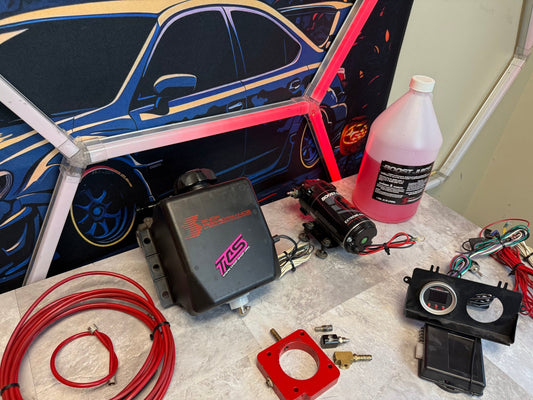 Snow performance water methanol injection kit Subaru STi & wrx stage 2 boost cooler