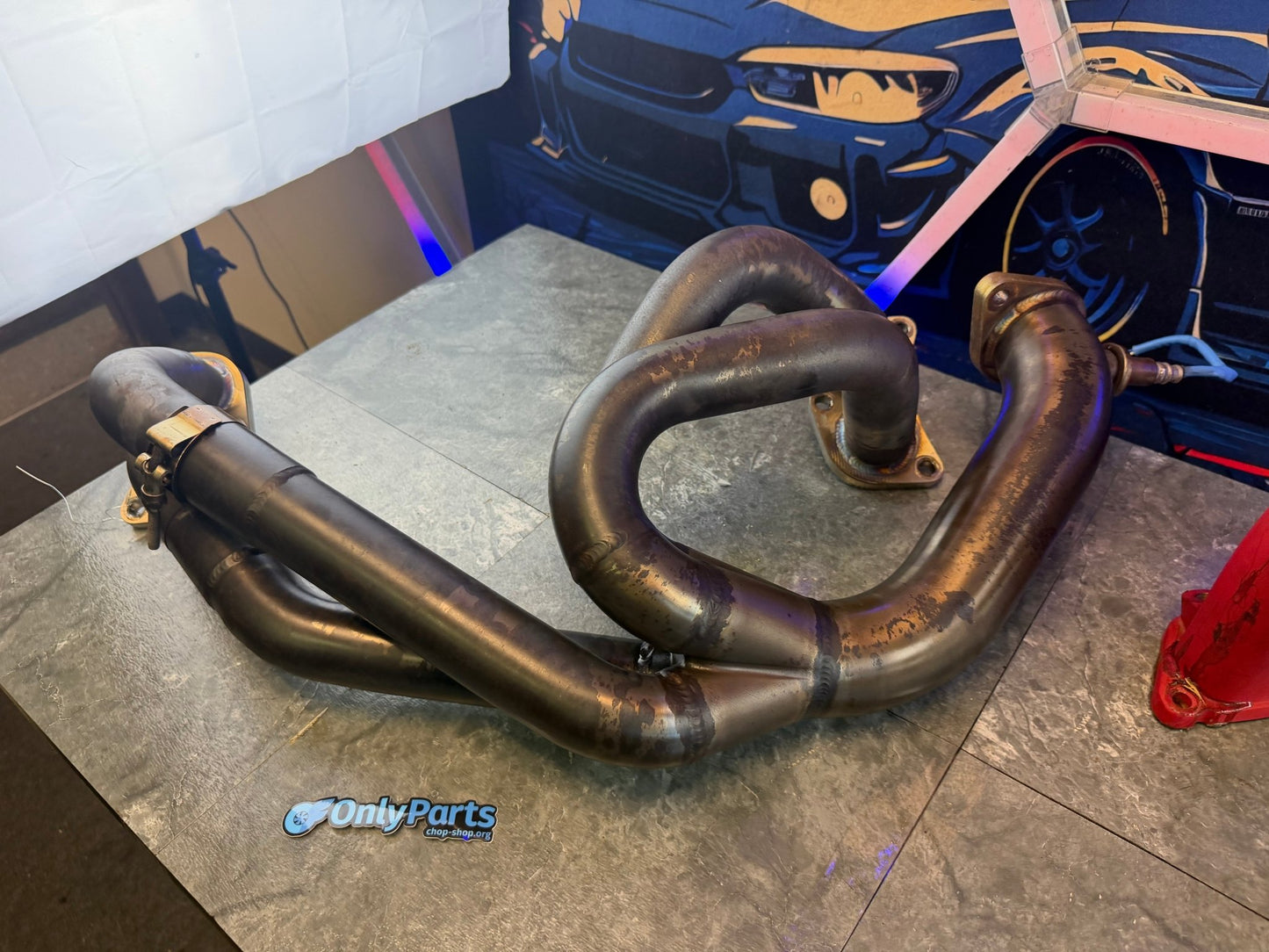 ETS extreme turbo systems max flow v2 ELH 2  bolt Subaru STi equal length header