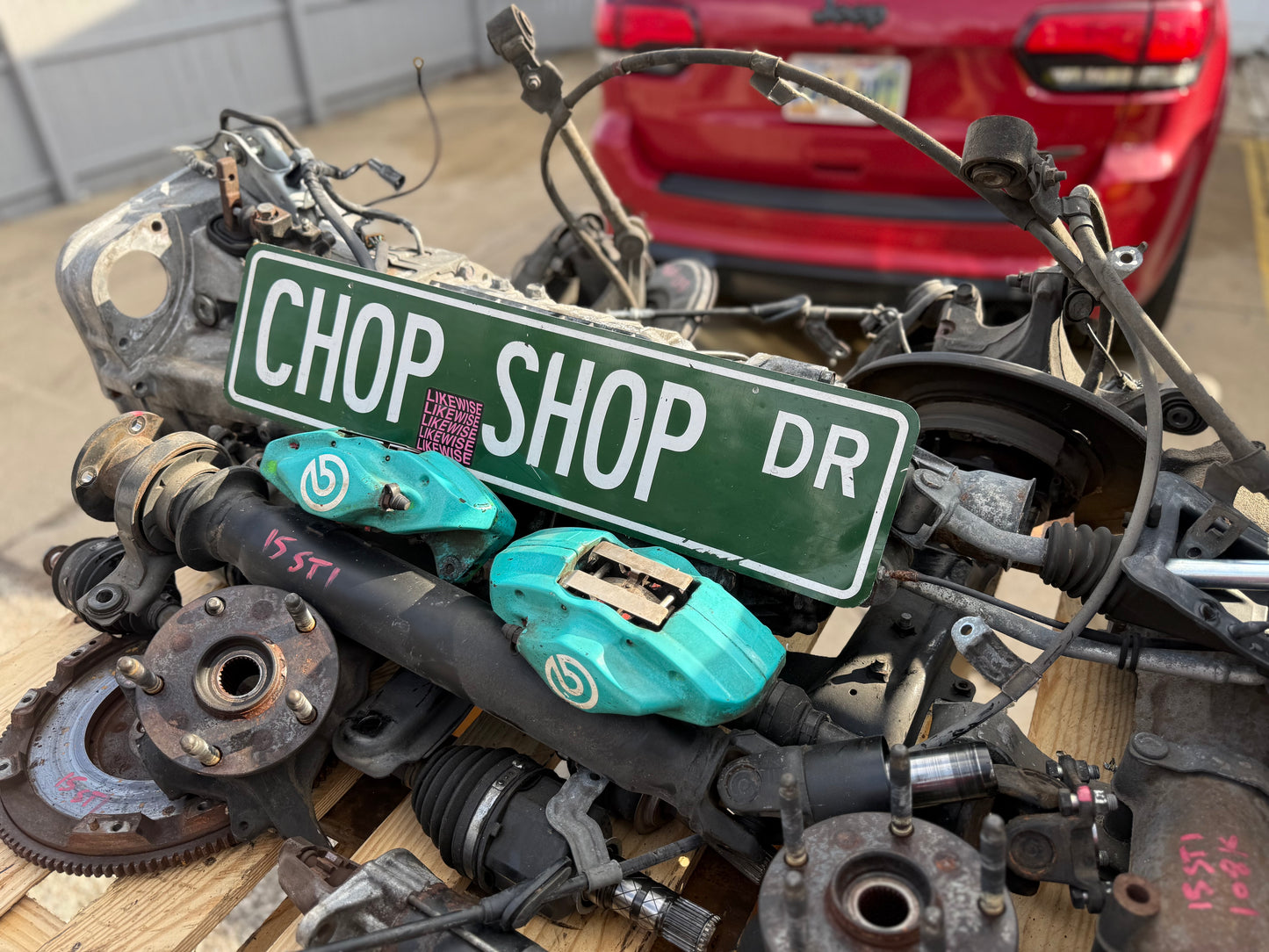 2015 USDM Subaru STi 6 speed six manual gearbox transmission swap package for 08-14 wrx w/ rear brembos