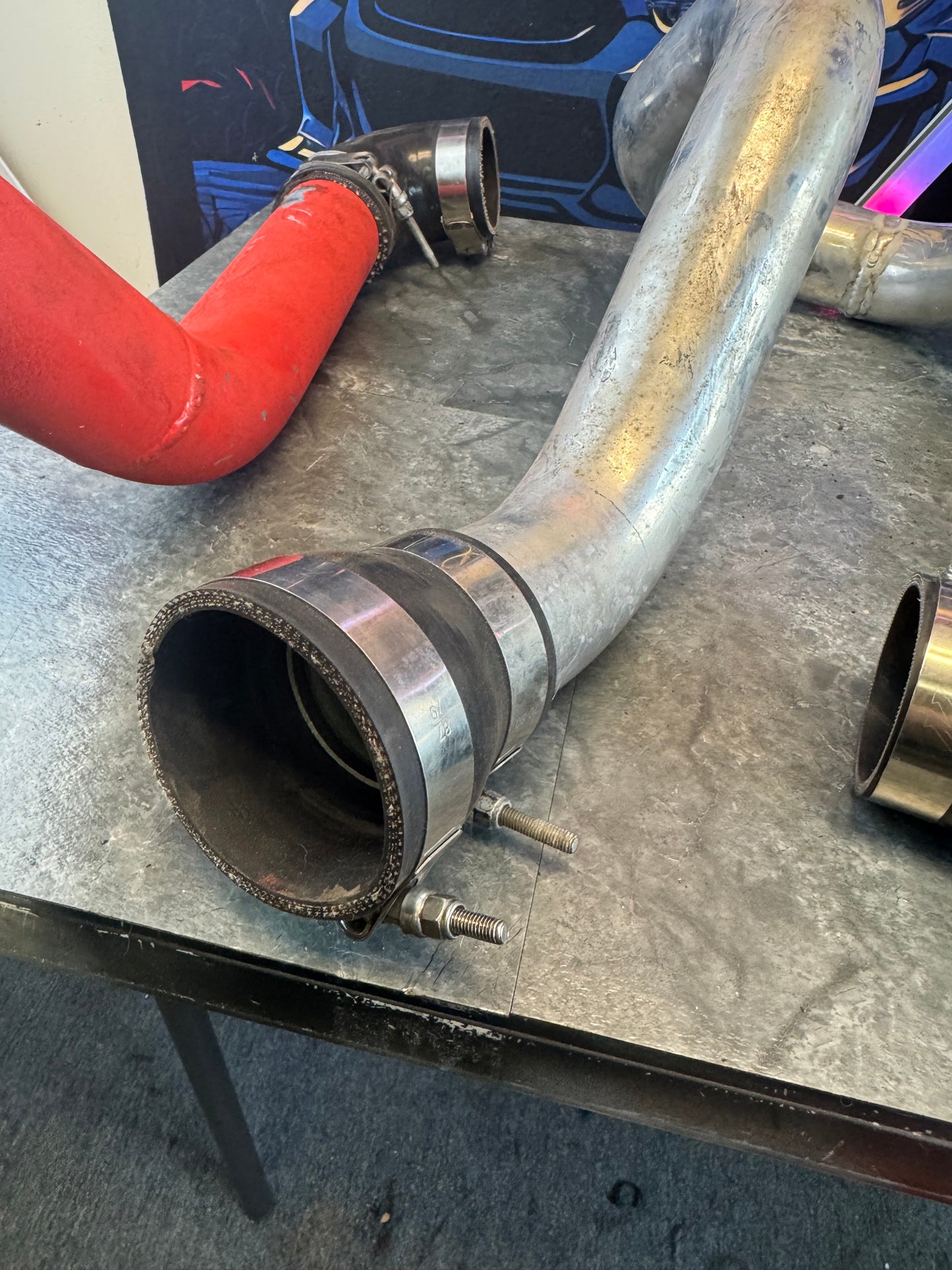 2015-2021 Subaru WRX STi Aftermarket Custom Rotated Turbo Front Mount Piping Kit