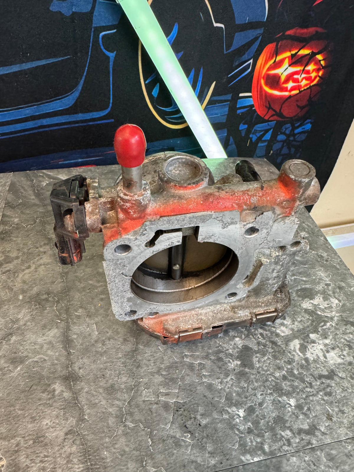 2006 Subaru Impreza WRX STi Throttle OEM Body Assembly With OEM MAP Sensor