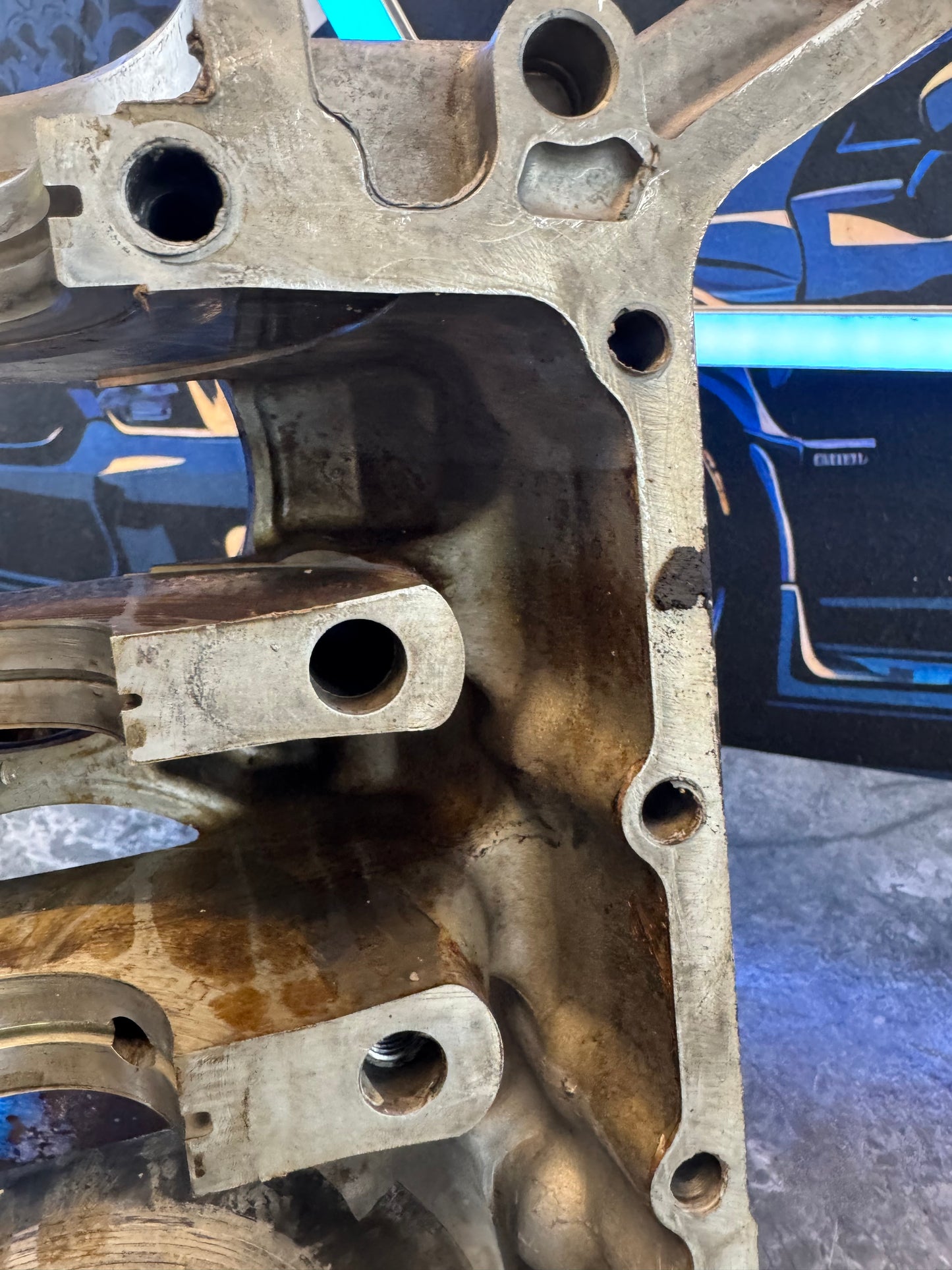 2004-2021 Subaru WRX & STi EJ255 EJ257 EJ 2.5L Engine Block Case Halves Short Block CORE Needs Work