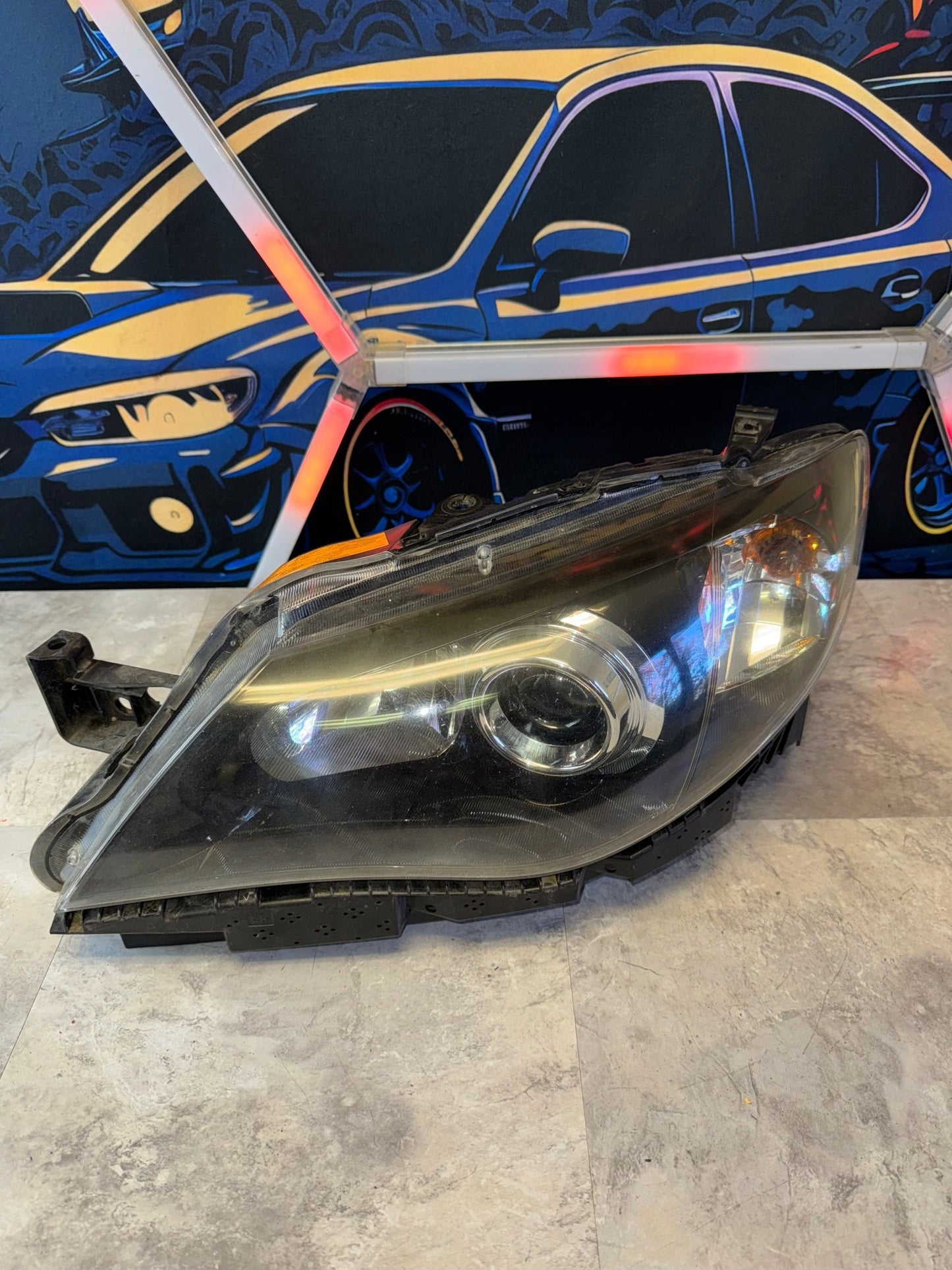 Subaru OEM 08-14 Subaru Impreza WRX STI LH Driver Side Headlight Assembly HID