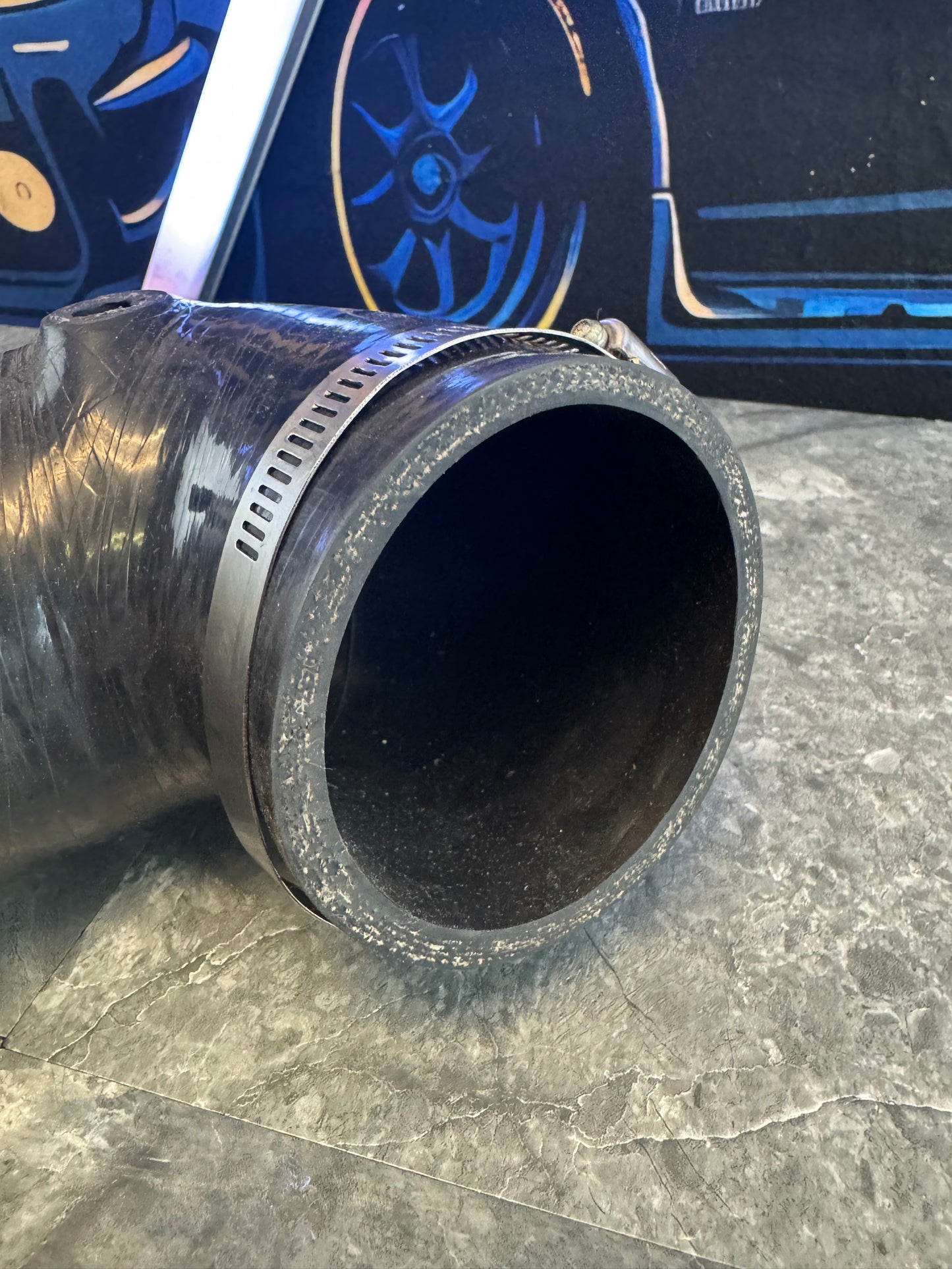 2008-2021 Subaru WRX STi Torque Solution 84mm Turbo Inlet FP Turbo Size Black