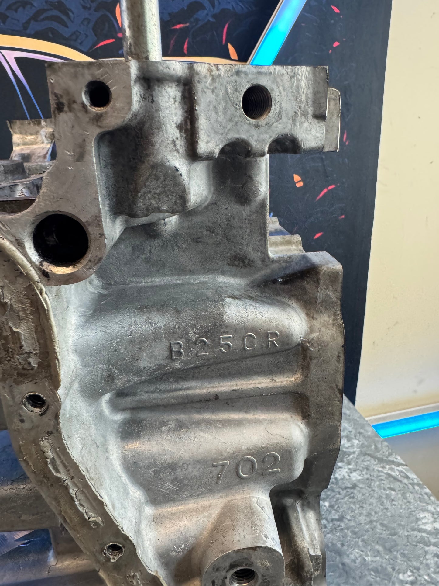 2004-2021 Subaru WRX & STi EJ255 EJ257 EJ 2.5L Engine Block Case Halves Short Block CORE Needs Work