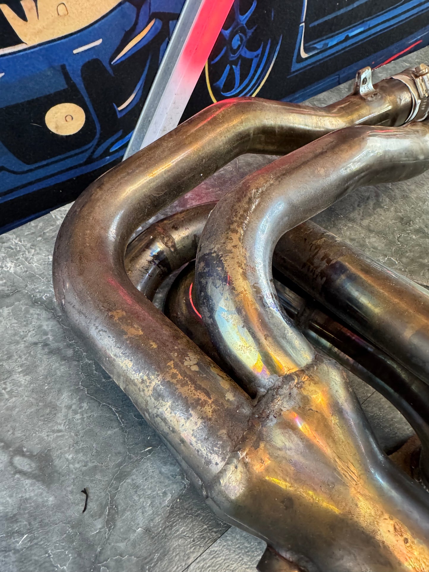 2004-2021 Subaru WRX STi Aftermarket Equal Length Headers Tomei Style With 3 Bolt Up Pipe