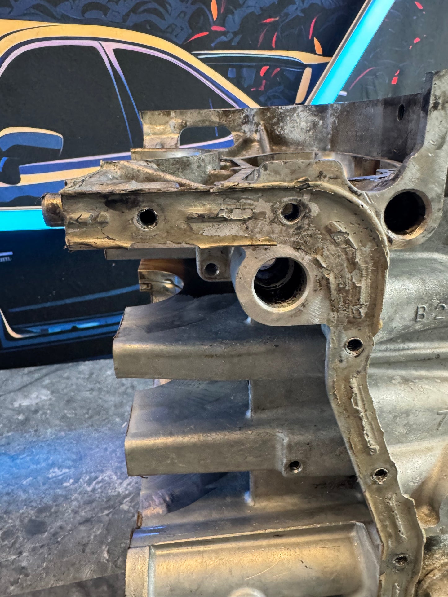 2004-2021 Subaru WRX & STi EJ255 EJ257 EJ 2.5L Engine Block Case Halves Short Block CORE Needs Work