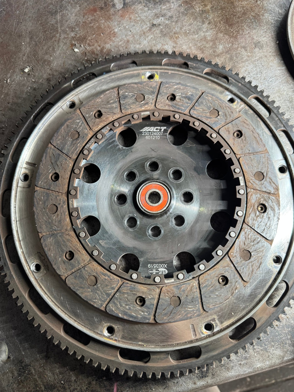2004-2021 Subaru WRX STi ACT Mod-Twin 225 Extreme Sprung Street Clutch Kit Organic Disk