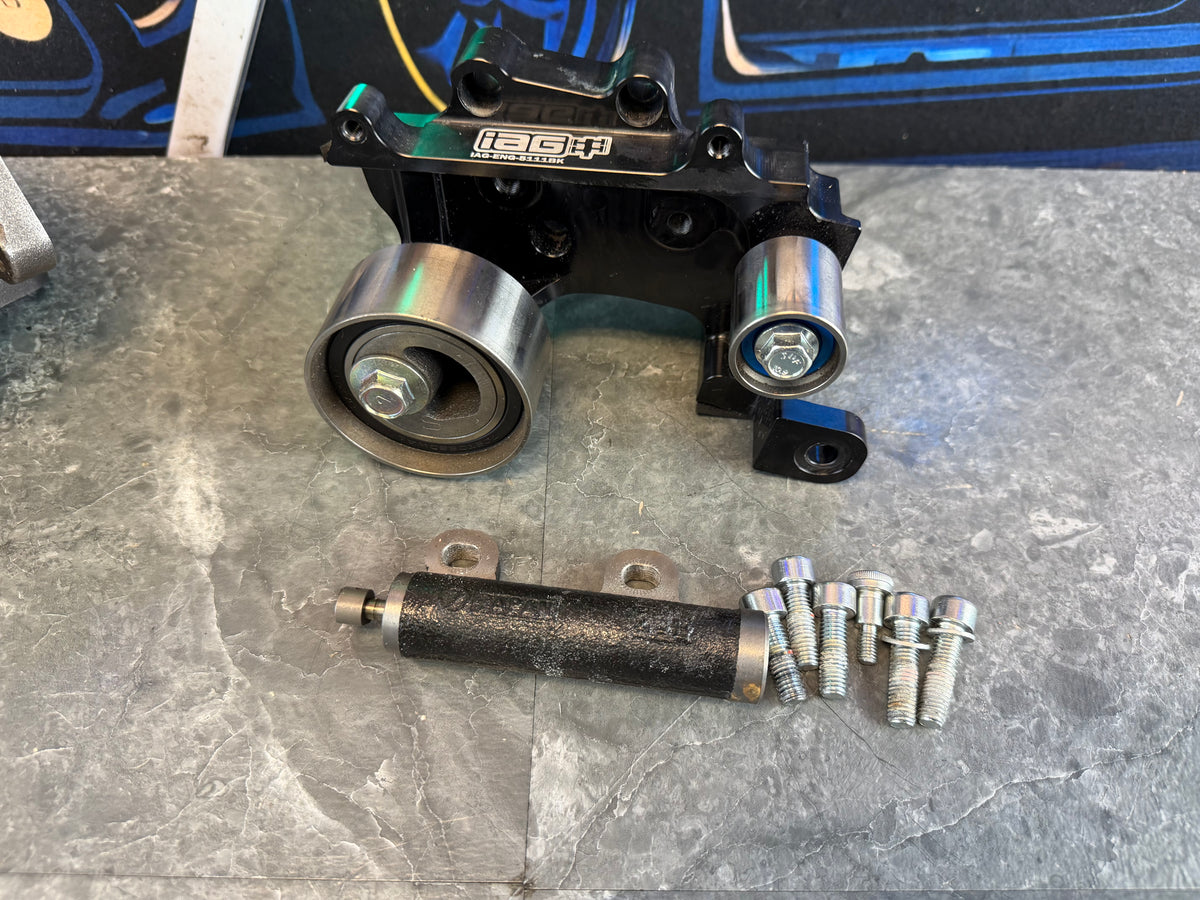 IAG v2 billet timing belt tensioner Subaru STi and wrx