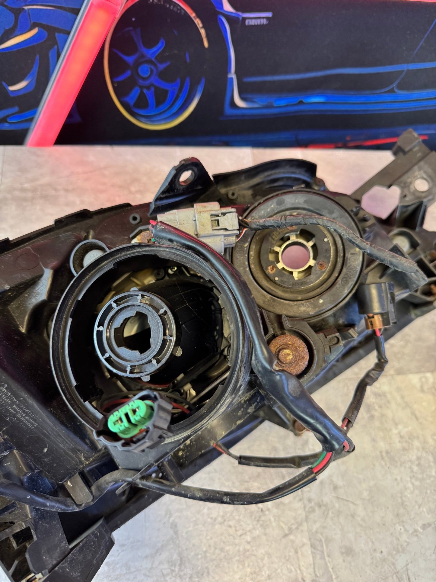 Subaru OEM 08-14 Subaru Impreza WRX LH Driver Side Headlight Assembly NON HID