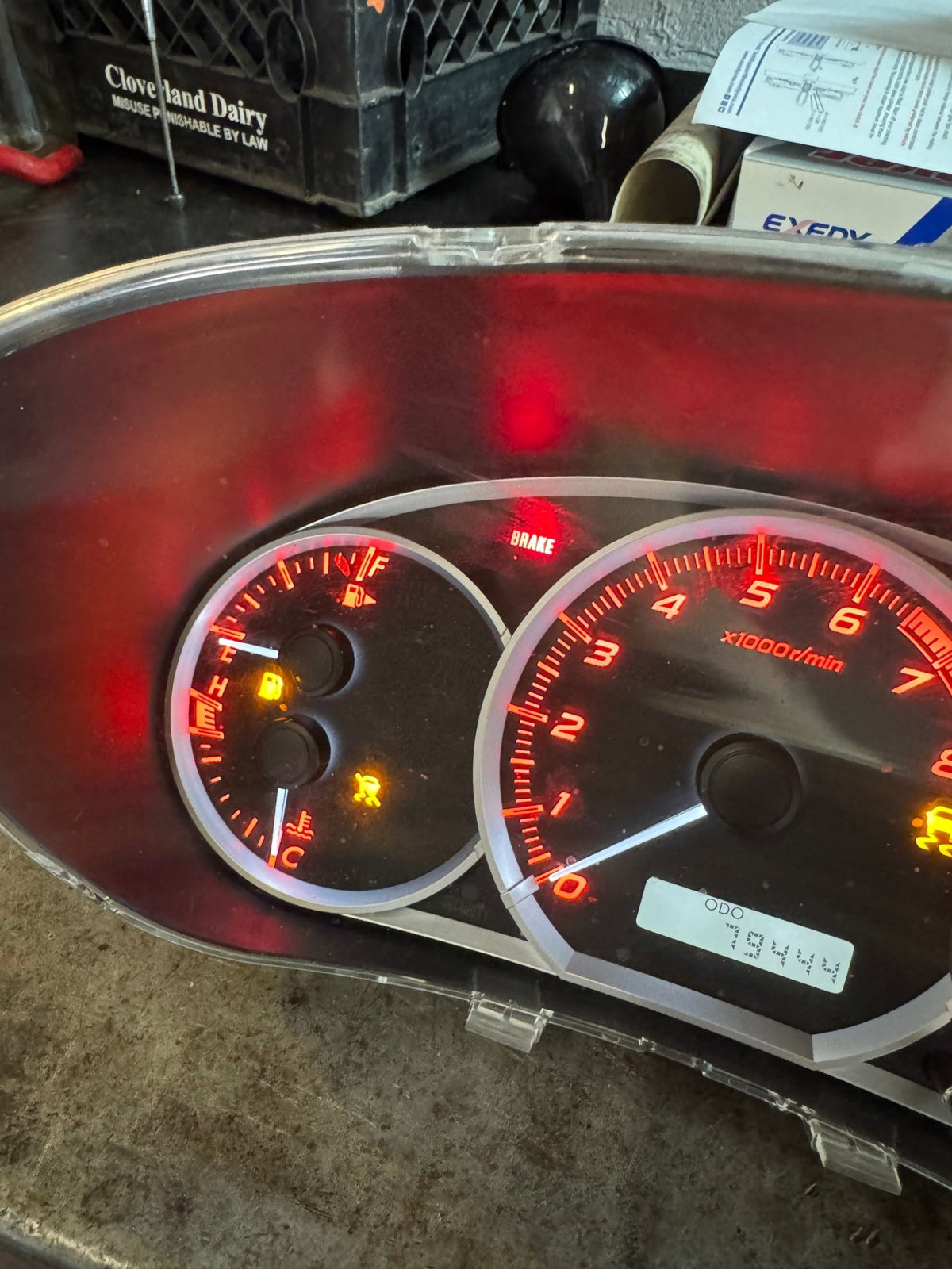 2008-2014 Subaru Impreza WRX OEM Instrument Gauge Cluster Panel 79k Miles