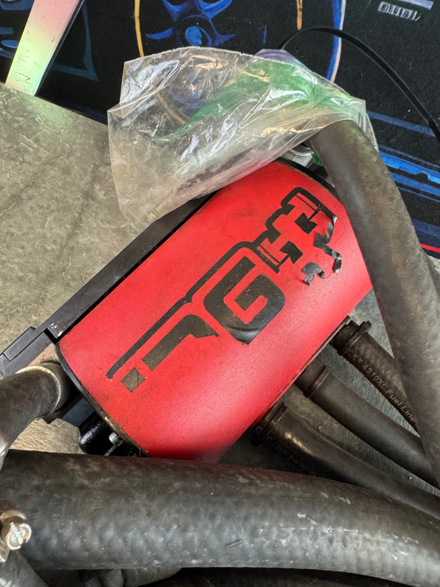 2008-2021 Subaru WRX STi IAG AOS Comp Competition Air Oil Separator Red