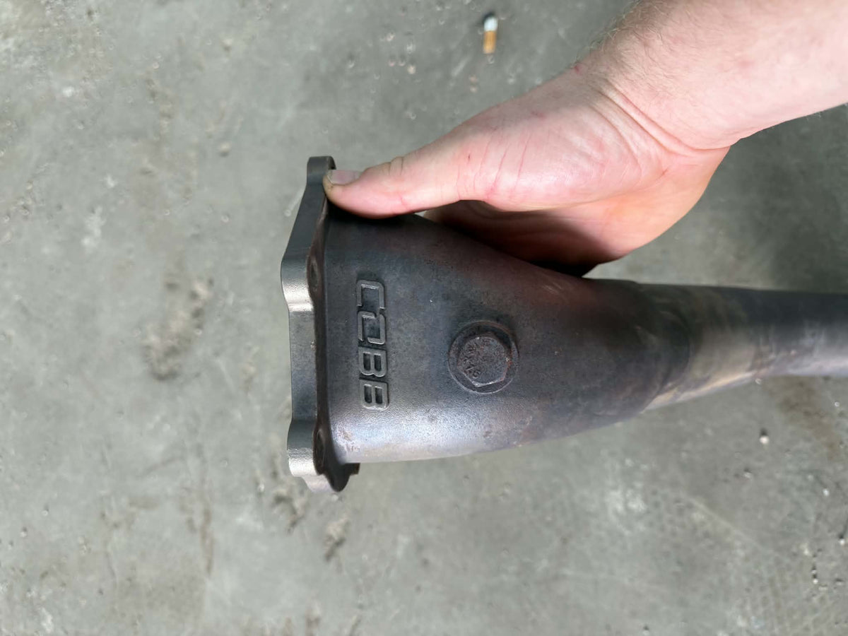 Cobb tuning v1 catted exhaust downpipe 2008-2021 Subaru STi 08-14 wrx ej257 ej255