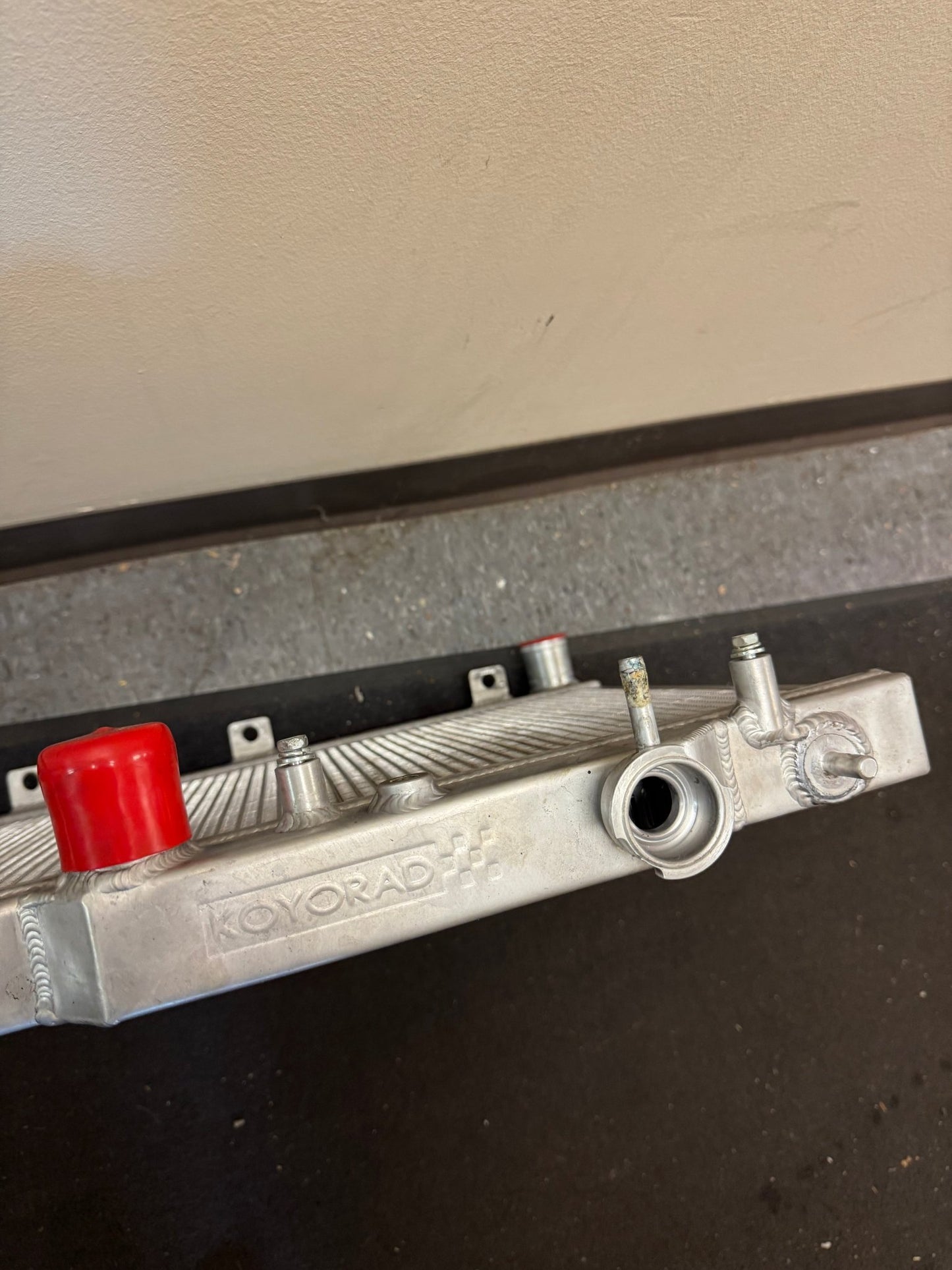 2008-2021 Subaru STi / 2008-2014 Subaru WRX All Aluminum Koyorad Radiator Very Good Condition