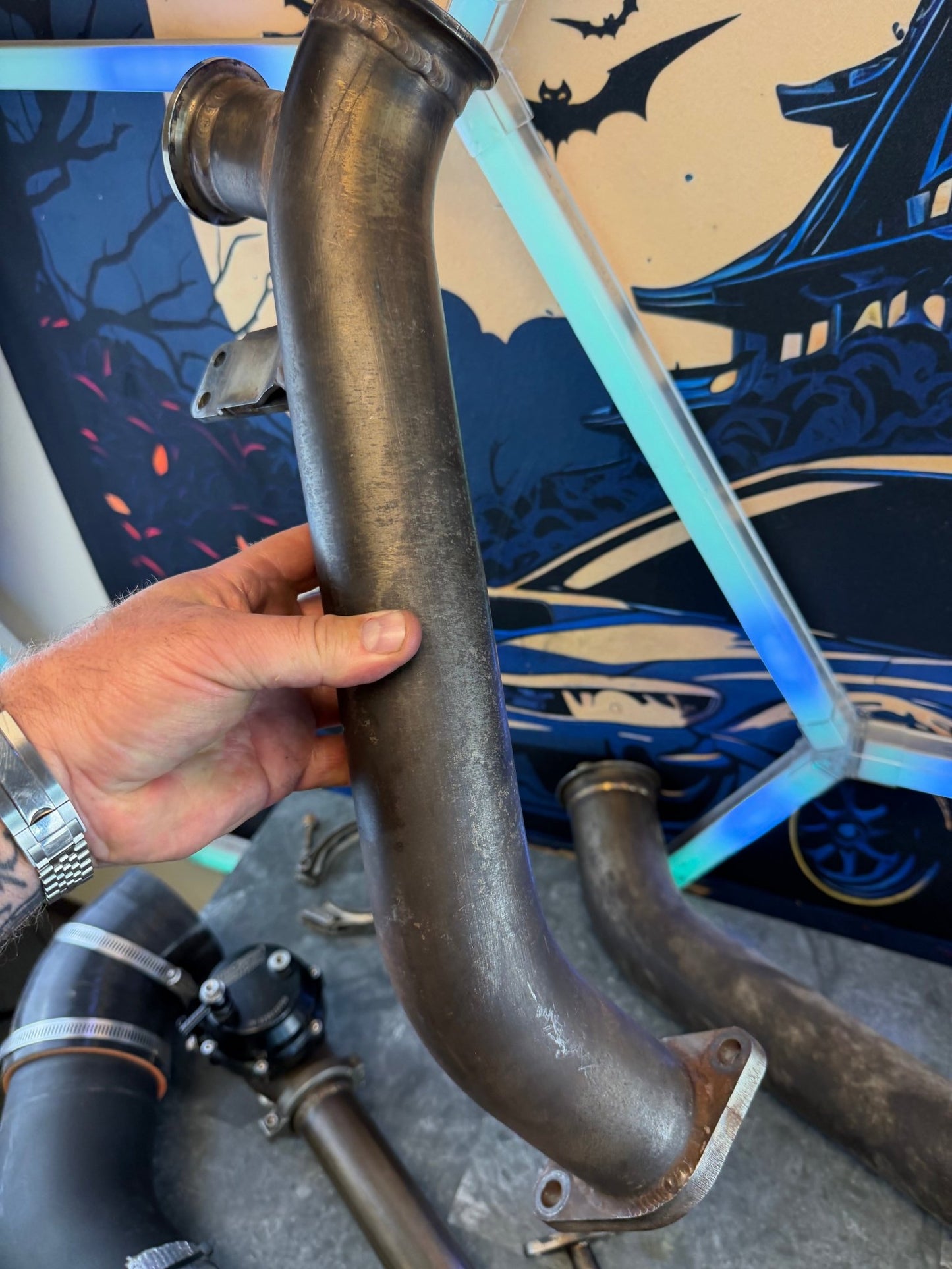 ETS rotated turbo kit Subaru STi VA ej257 2015 -2021 extreme turbo systems PTE 6466 BB tial MVR EWG