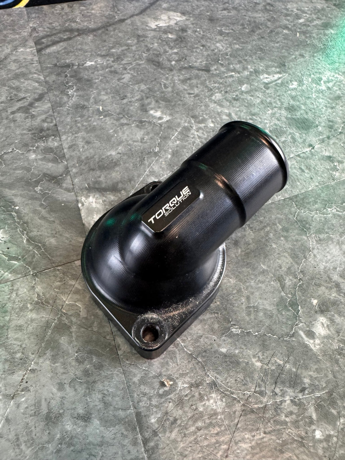 2002-2021 Subaru WRX STi Torque Solution Billet Thermostat Coolant Water Housing Case