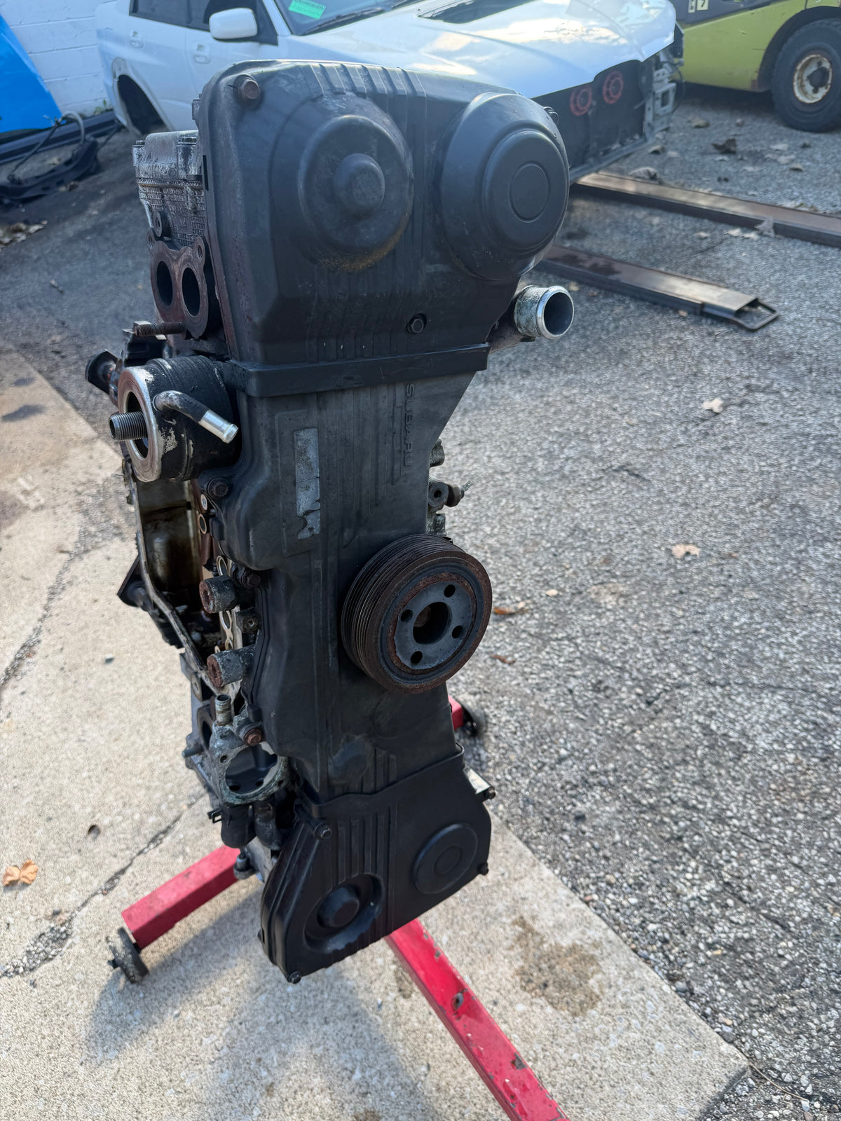 Subaru STi b25 EJ257 tested engine longblock motor SAVCS