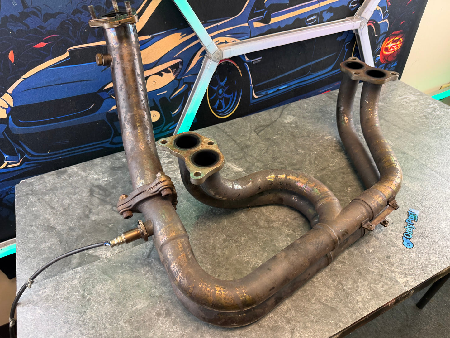 TOMEI ELH equal length header SUBARU STi & wrx ej25 w/ 3 bolt catless up pipe