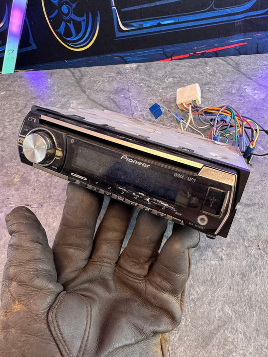 Pioneer DEH-X6500BT Single Din Headunit Assembly