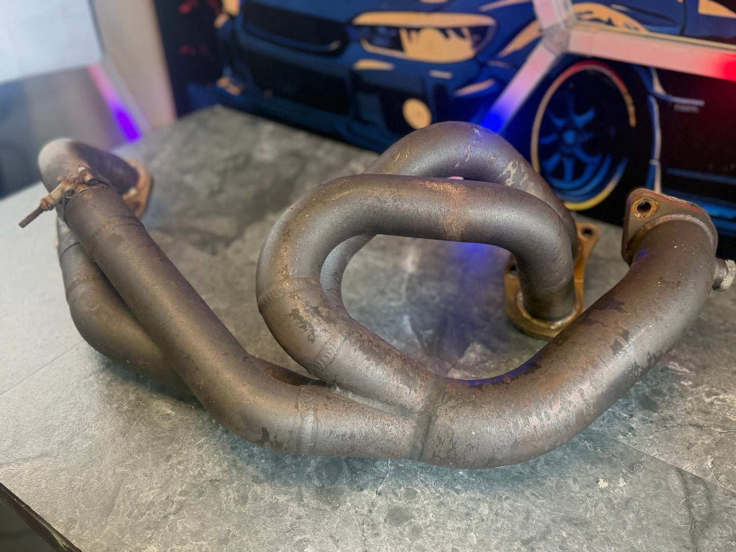 ETS extreme turbo systems ELH “ max flow header “ v2 EQUAL LENGTH 2 bolt Subaru STi & wrx