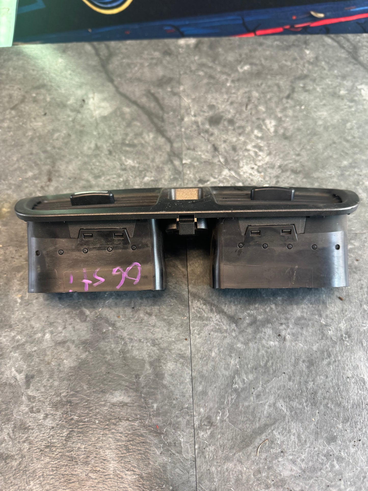 2005-2007 Subaru WRX STi OEM Center Console Upper Vent Assembly Trim