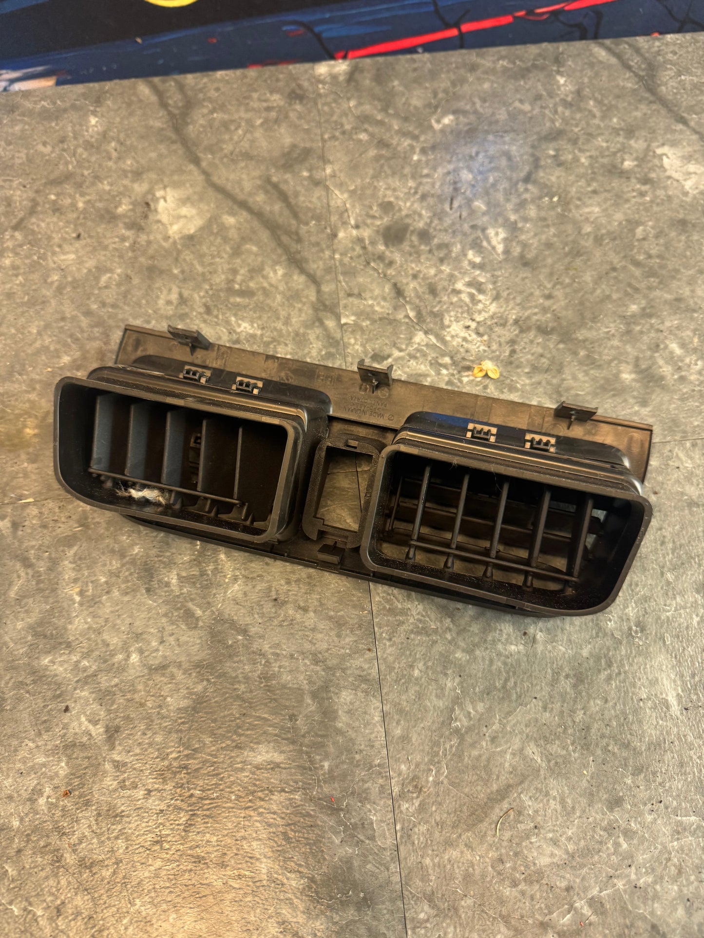 2005-2007 Subaru WRX STi OEM Center Console Upper Vent Assembly Trim