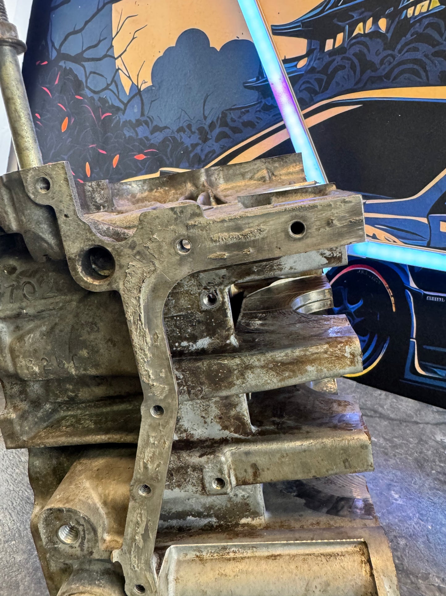 2004-2021 Subaru WRX & STi EJ255 EJ257 EJ 2.5L Engine Block Case Halves Short Block CORE Needs Work