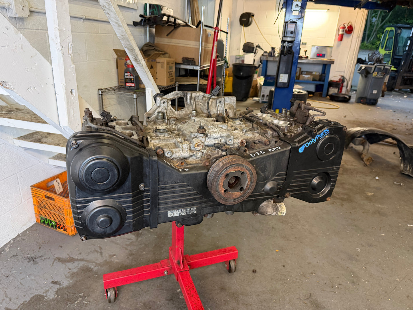 D25 Subaru wrx & STi boxer engine motor longblock EJ255 EJ257 EJ25 ARP