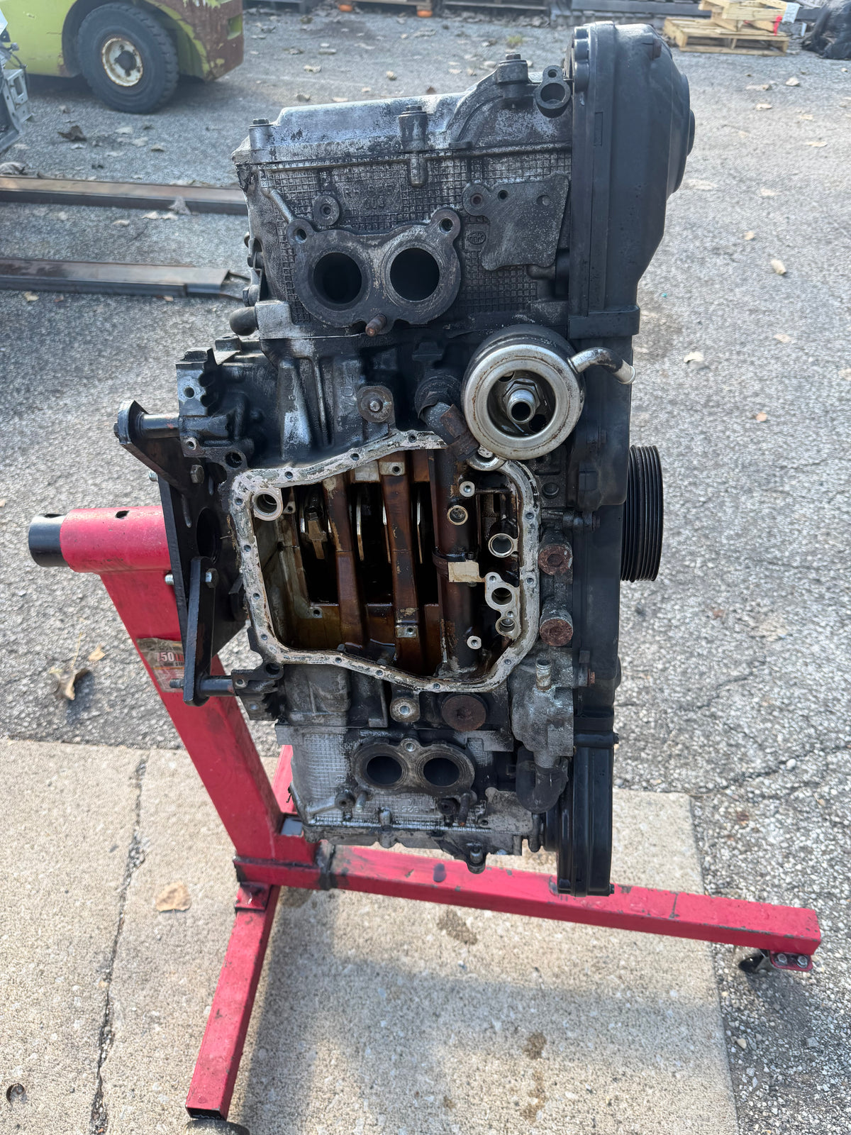 Subaru STi b25 EJ257 tested engine longblock motor SAVCS