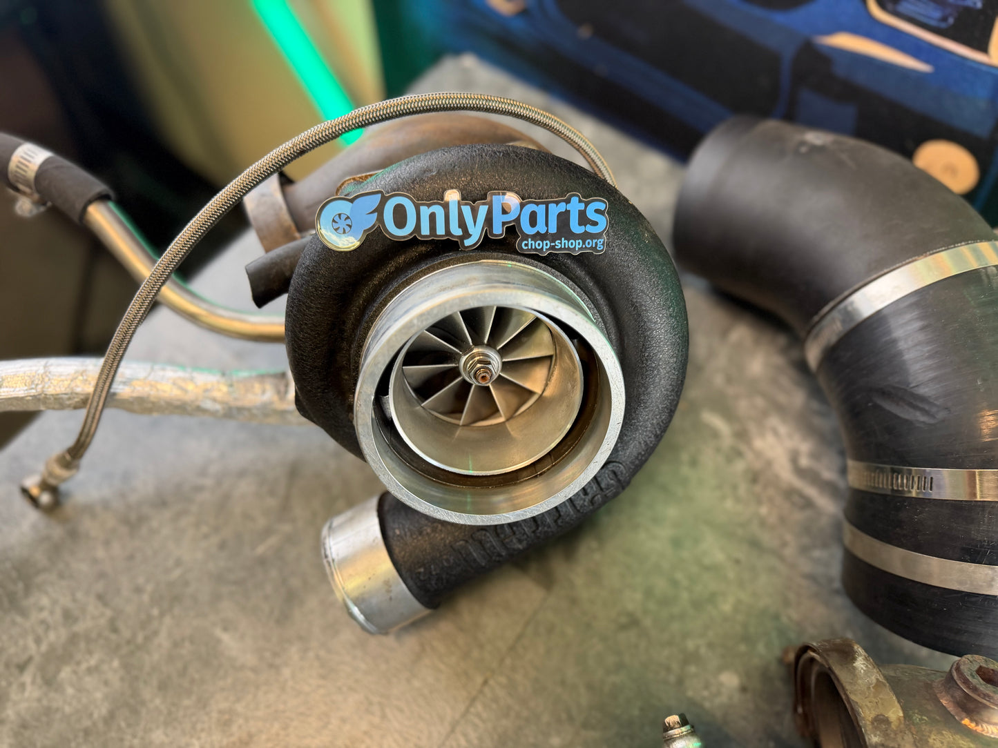 ETS rotated turbo kit 2015 - 2021 Subaru STi 1000 horsepower w/ Garrett 1050 GTX 3584 RS turbo