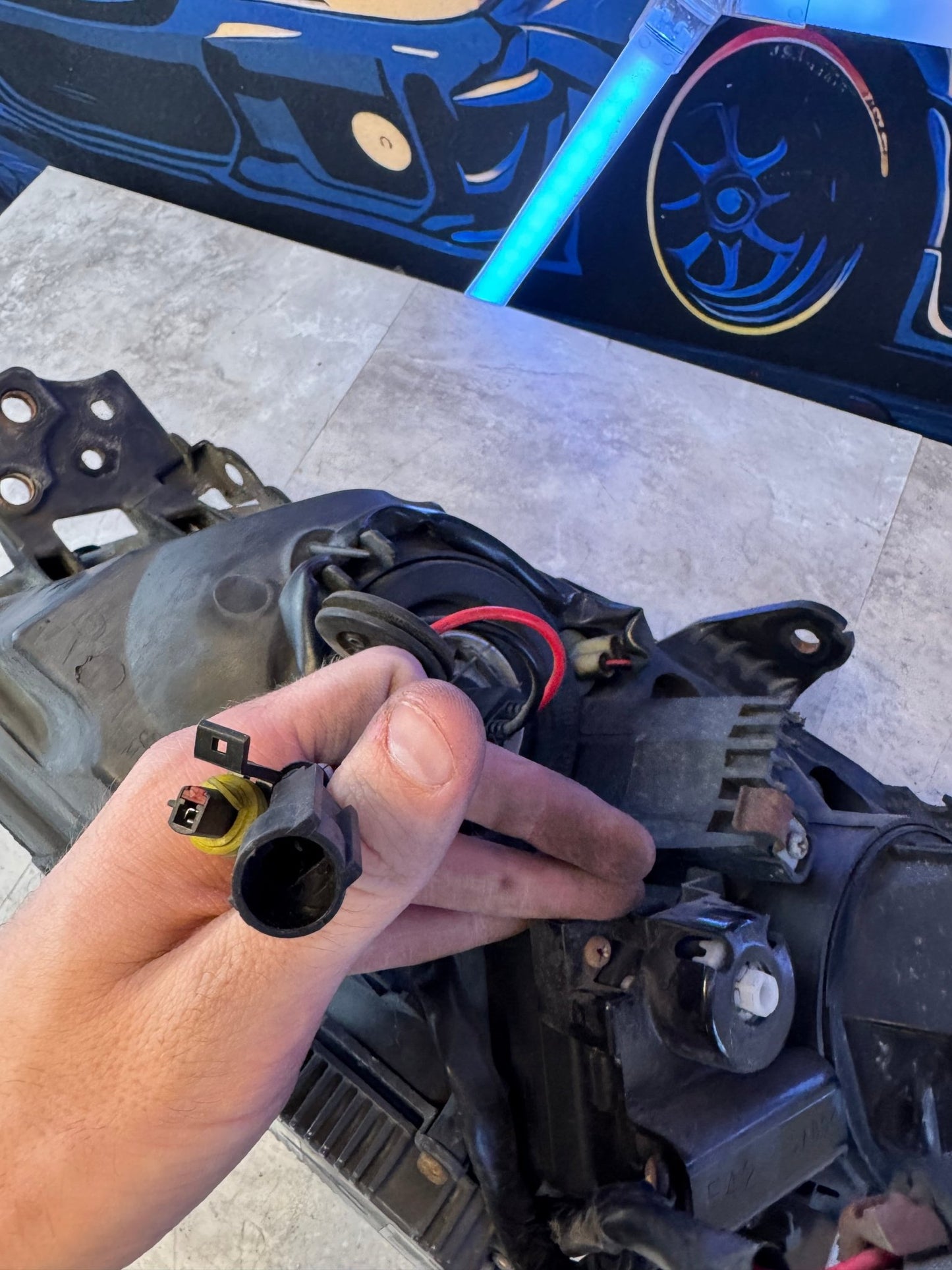 Subaru OEM 08-14 Subaru Impreza WRX STI RH Passenger Side Headlight Assembly HID