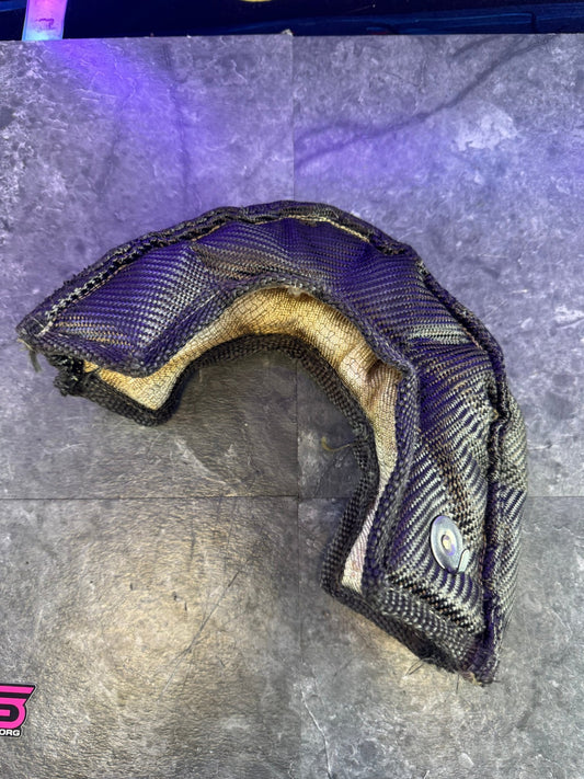 Titanium Carbon Fiber Turbo Heat Blanket ( used on FP red )
