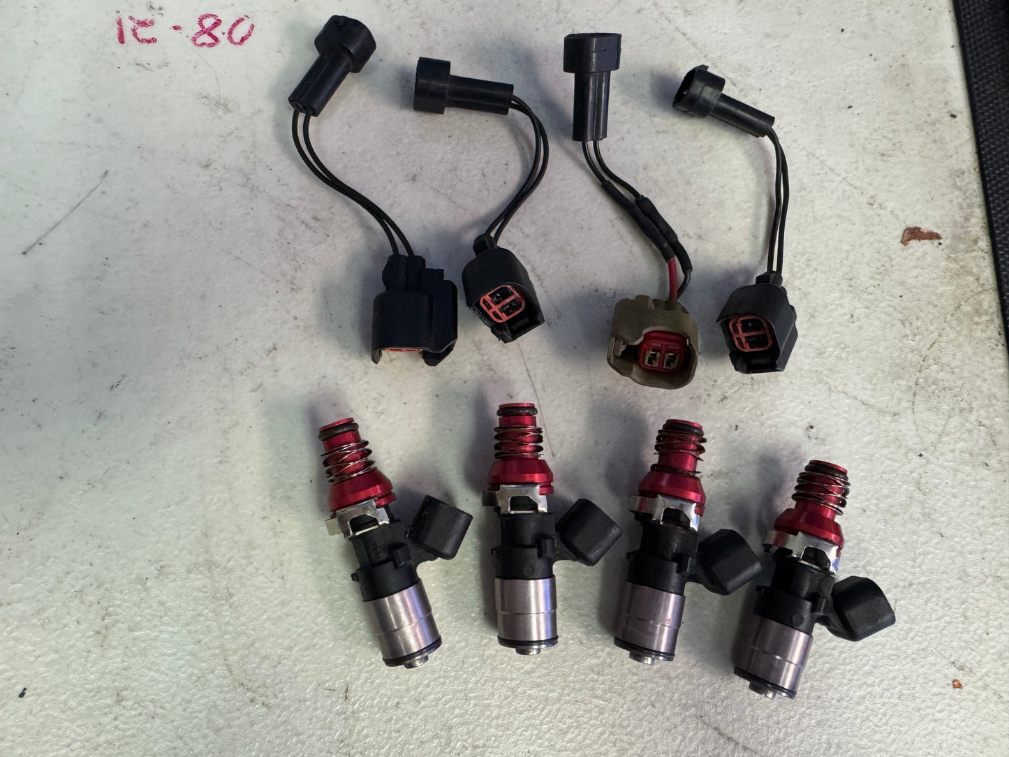 ID 1050cc XDS Top Feed Fuel Injectors Subaru WRX & STi Injector Dynamics