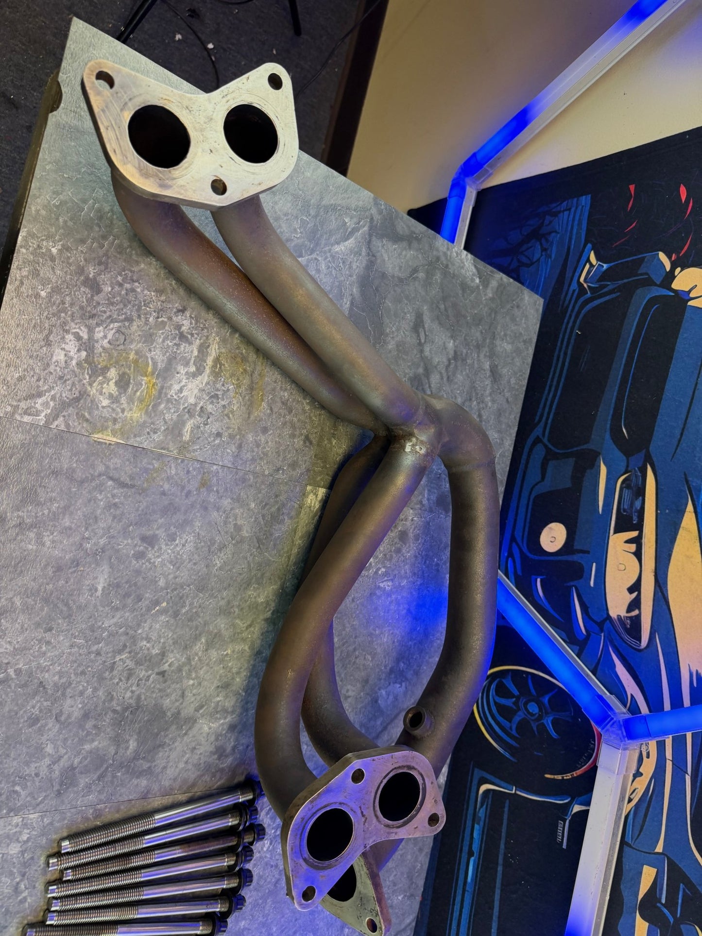 Killer b Motorsports “ holy header “ ELH equal length header Subaru wrx and STi exhaust manifold