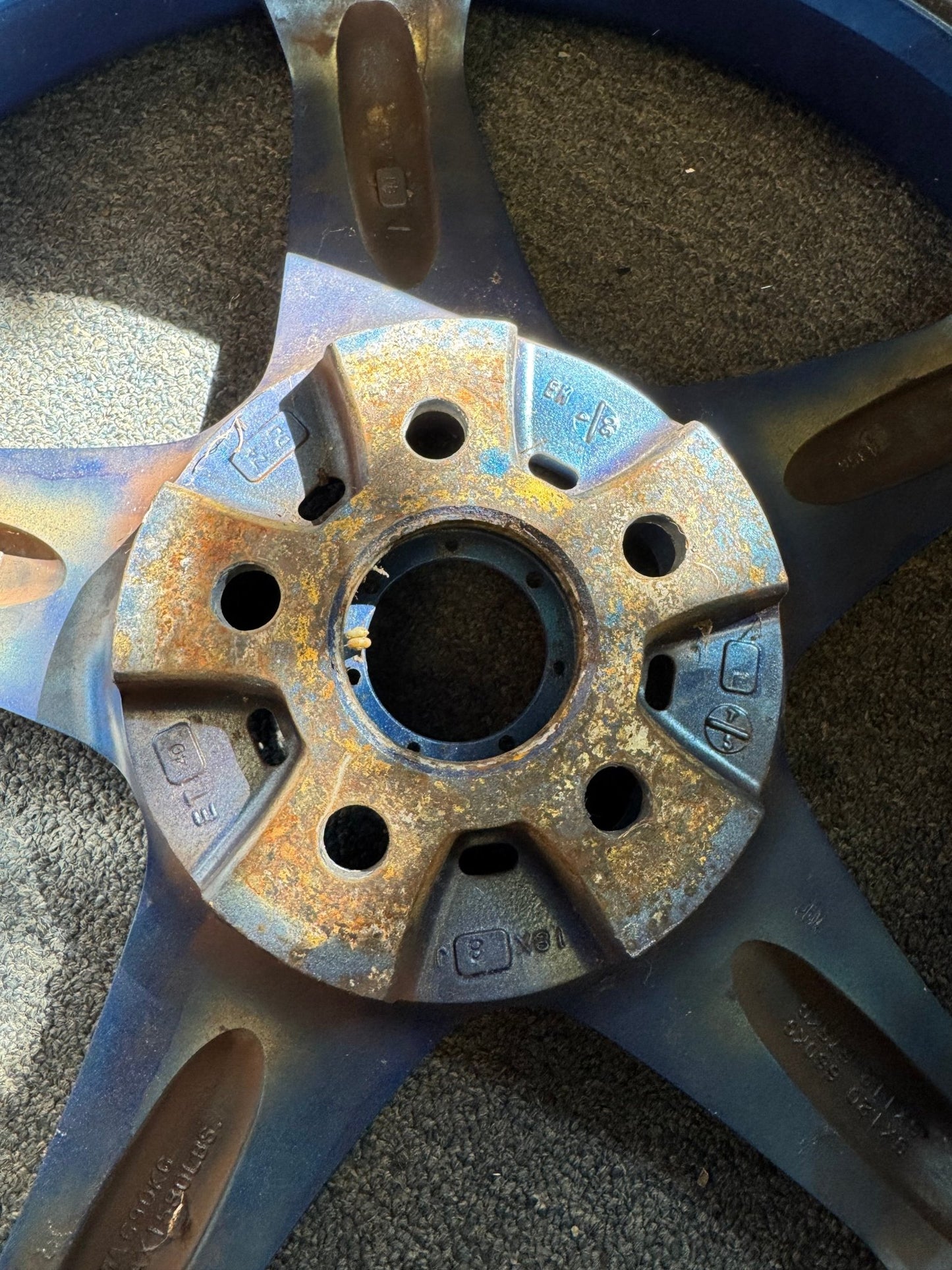 Racing Hart X Work RH R5 Pro Two Piece Welded Wheels Set Of 4 18x8.5 +35 5x100