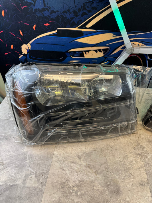 2002-2009 Chevrolet Trailblazer Brand New Aftermarket Headlight Assembly Pair Kit B2