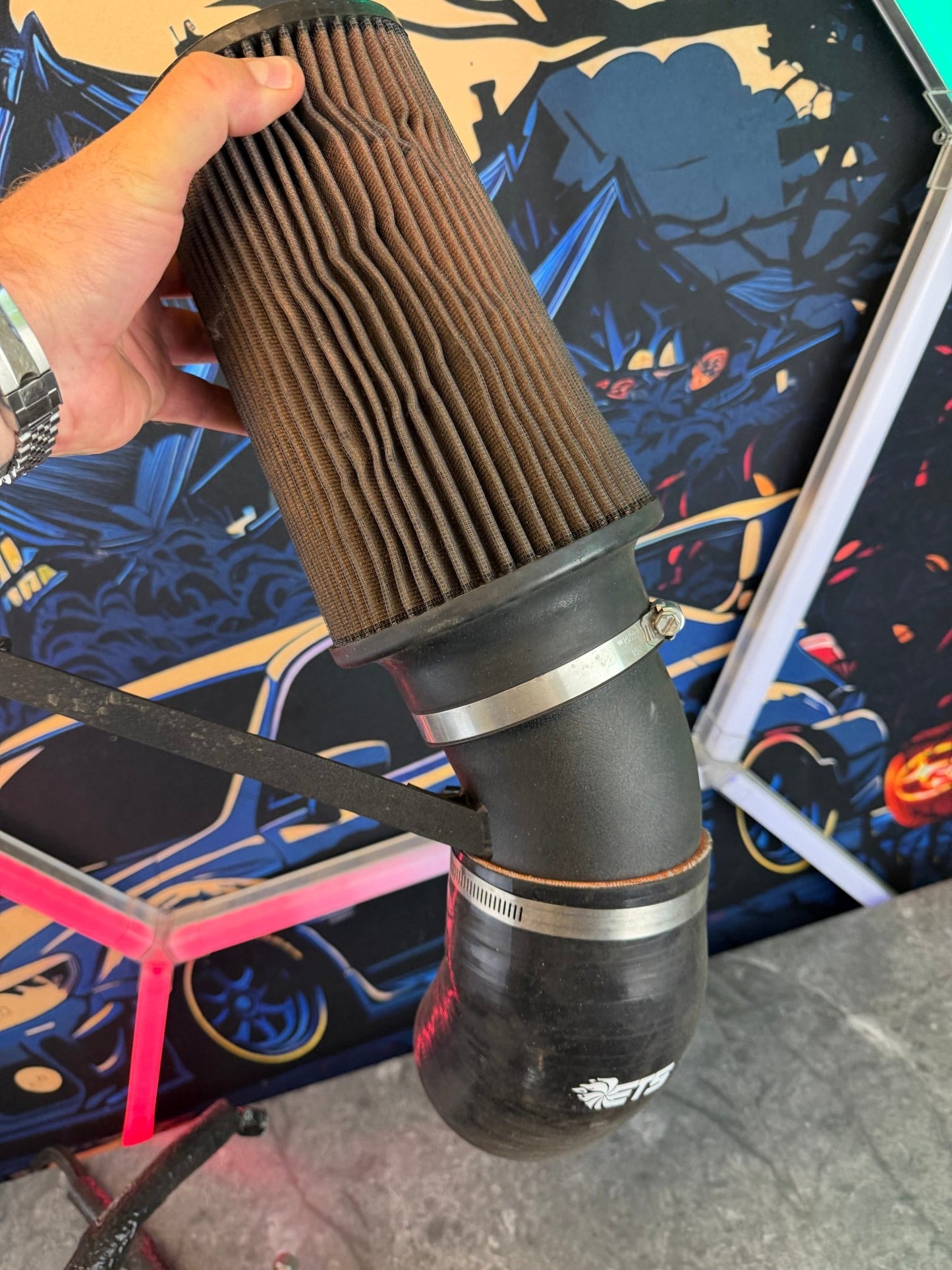ETS rotated turbo kit Subaru STi VA ej257 2016-2021 extreme turbo systems Garrett g30 770 tial MVR EWG