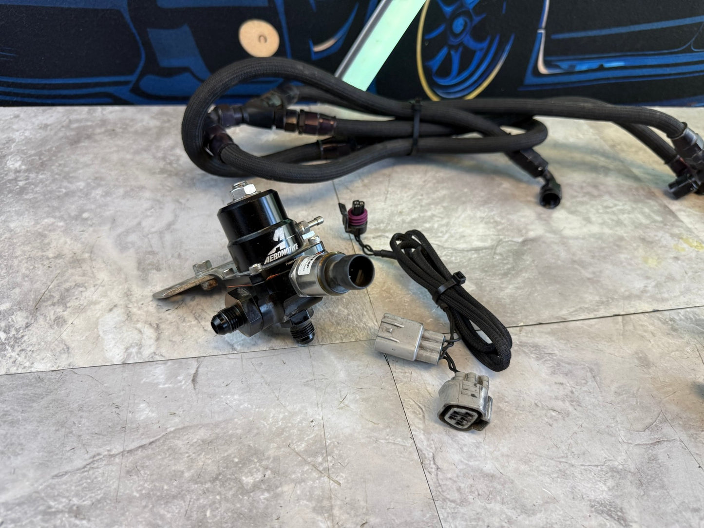 Cobb flex fuel kit PRE GREENSPEED 08-21 Subaru STi 08-14 wrx w/ radium rails / dampners & lines & areomotive FPR