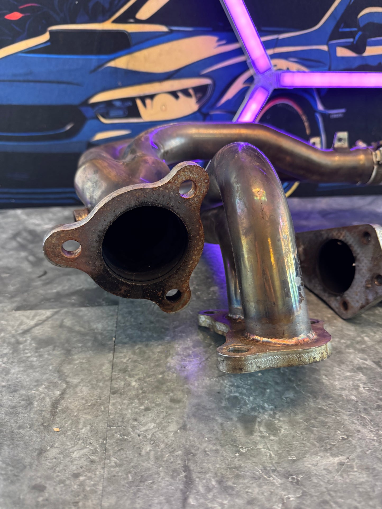 2004-2021 Subaru WRX STi Aftermarket Equal Length Headers Tomei Style With 3 Bolt Up Pipe
