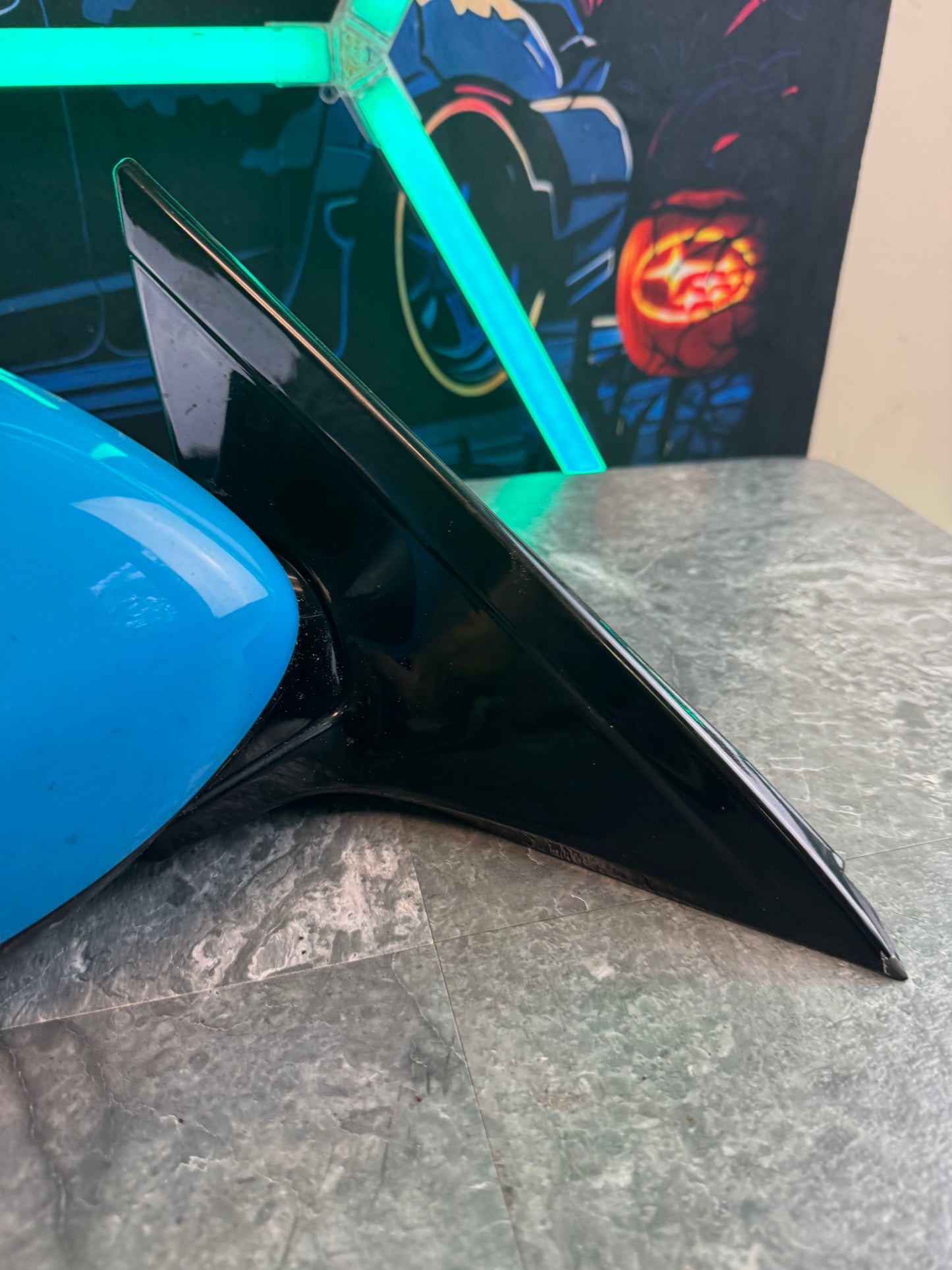 2008-2014 Subaru WRX OEM LR RH Passenger Driver Side Mirror Custom Painted Blue Pair