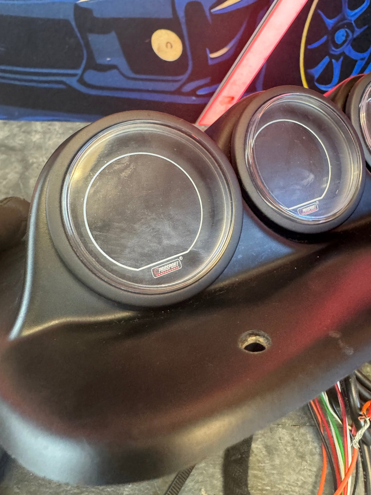 2002-2007 Subaru WRX STi ProSport Boost AFR Volt Gauge Combo Set With Gauge Pod