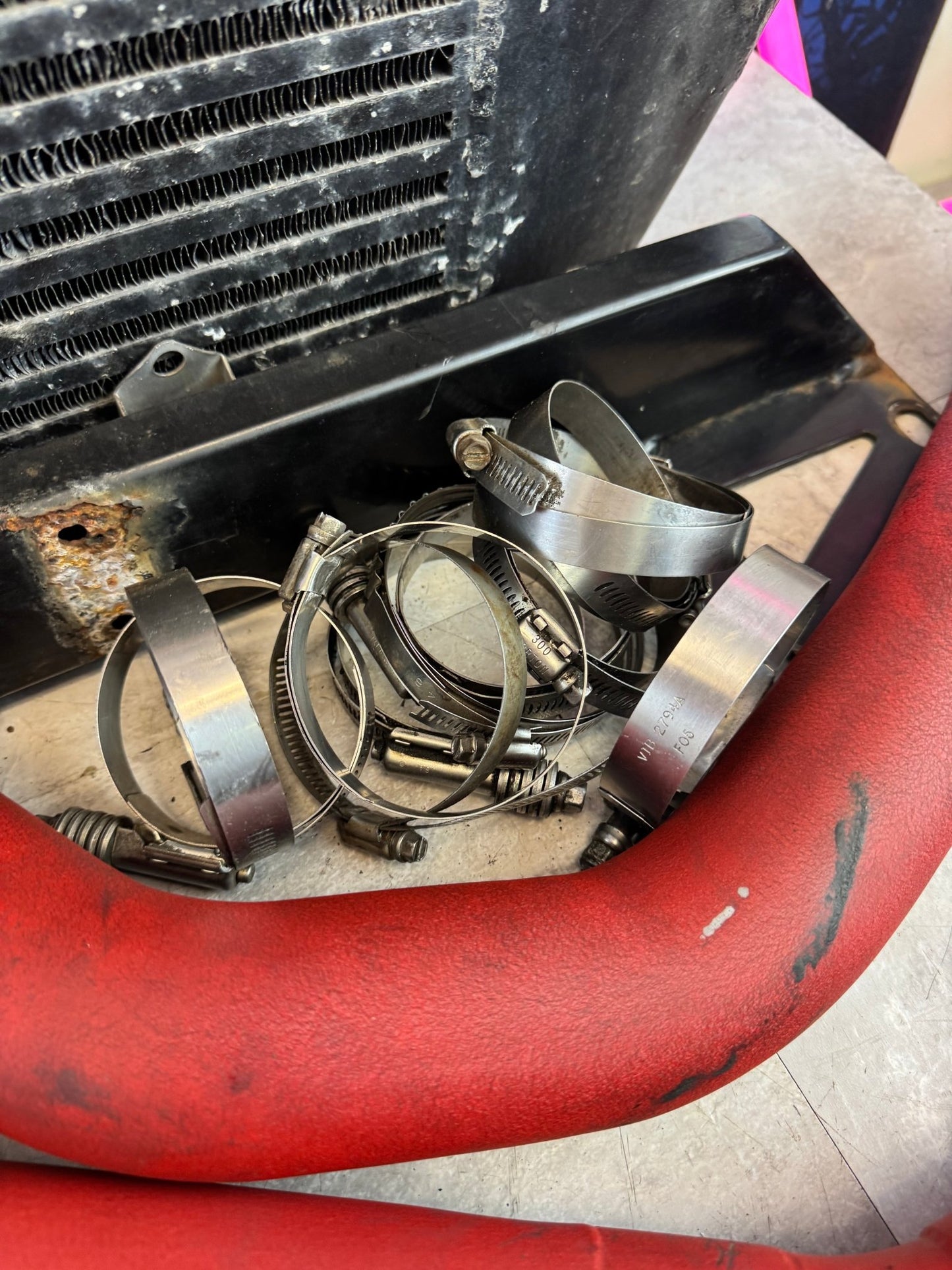 2002-2007 Subaru WRX STi Rare 4.5" APS Front Mount Intercooler Kit For Rotated Turbo P5