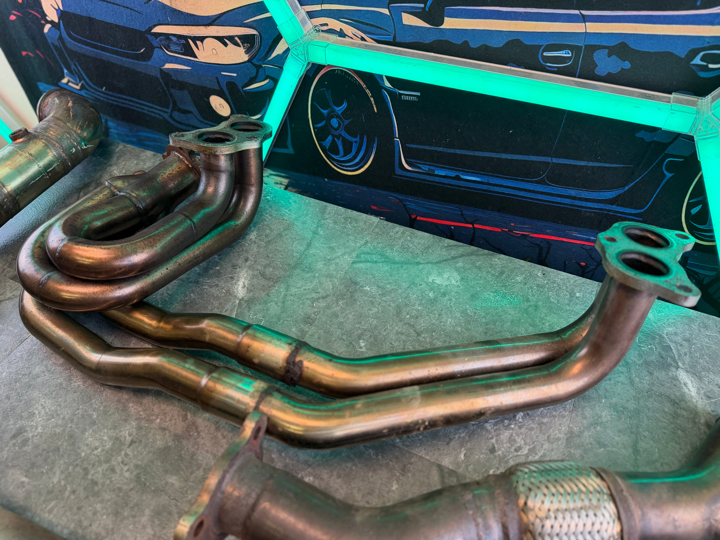 “ blow your shit up for cheap “ DIY rotated turbo kit 2008 - 2021 Subaru STi 08-14 wrx