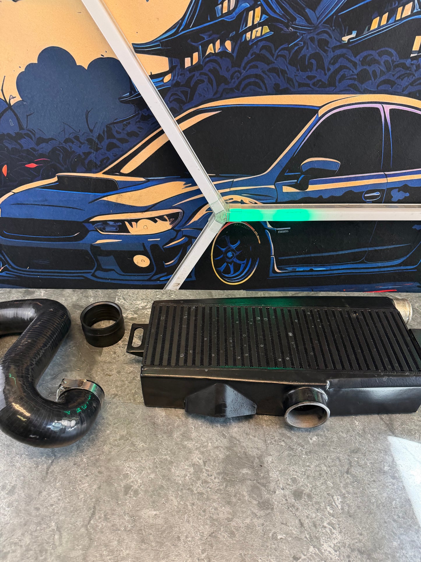 MISHIMOTO large tmic top mount intercooler kit 2002 - 2007 wrx & 2004 - 2007 Subaru STi