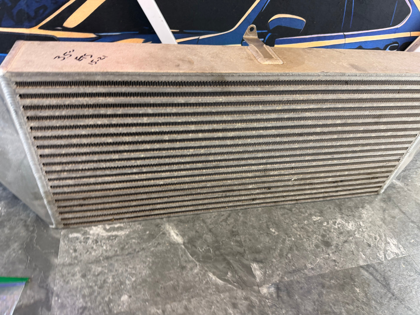 ETS 3.5 “ inch front mount intercooler core 2015 - 2021 STi & wrx EJ257 & FA20