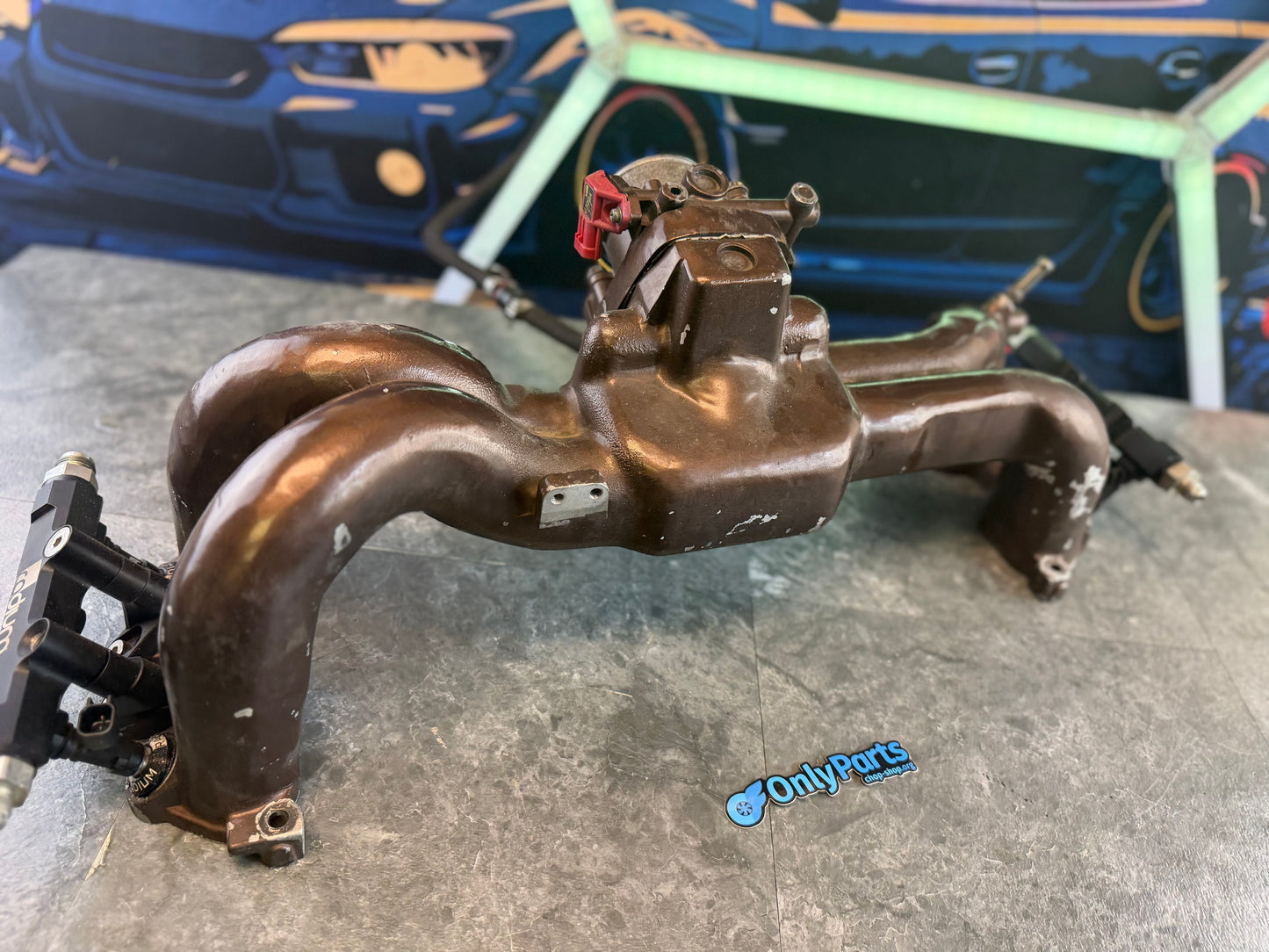 LONGRUNNER intake manifold Subaru STi 08-21 w/ Omni 5 bar map sensor , radium fuel rails , ID 1000 CC injectors