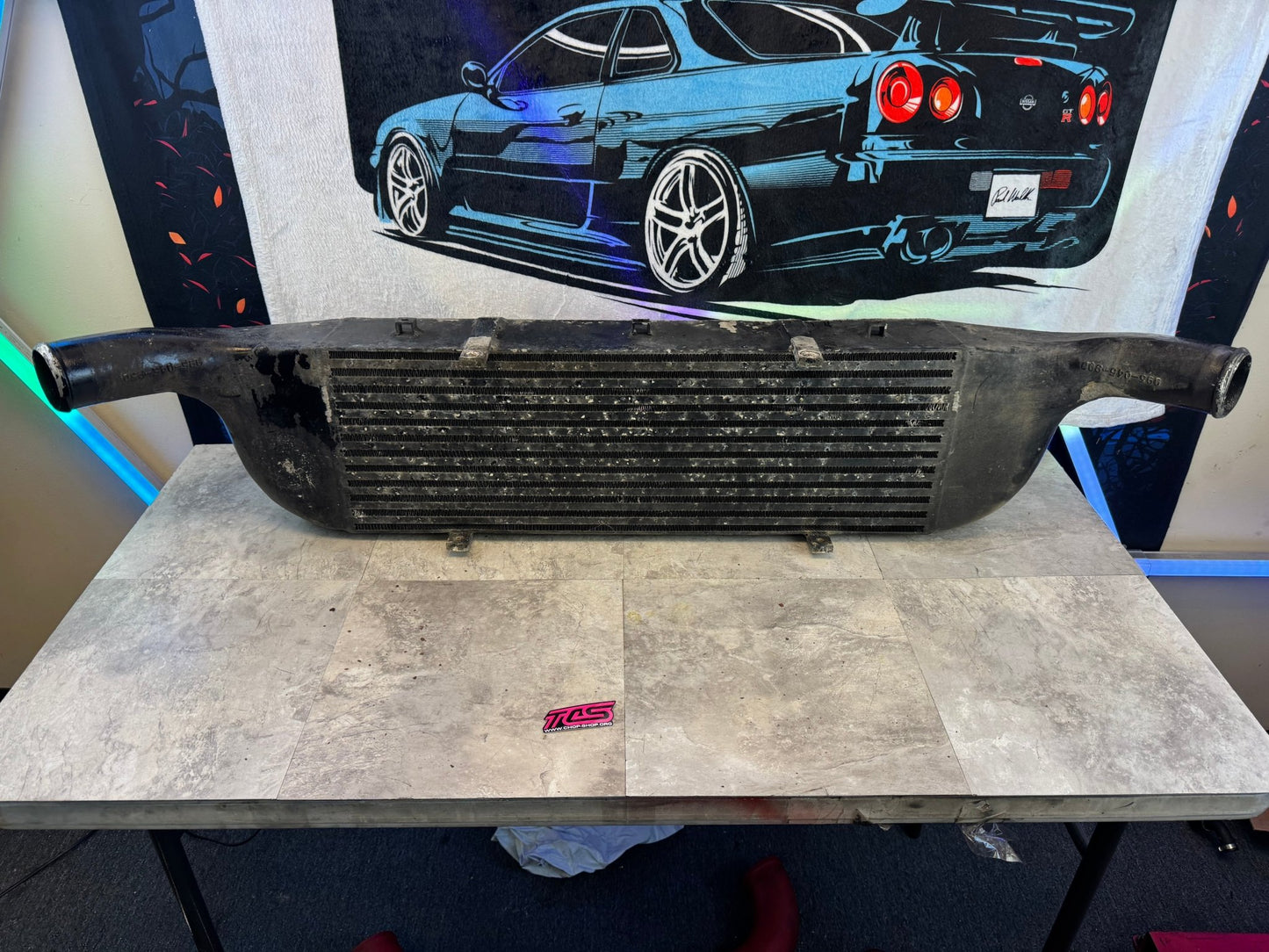 2002-2007 Subaru WRX STi Rare 4.5" APS Front Mount Intercooler Kit For Rotated Turbo P5