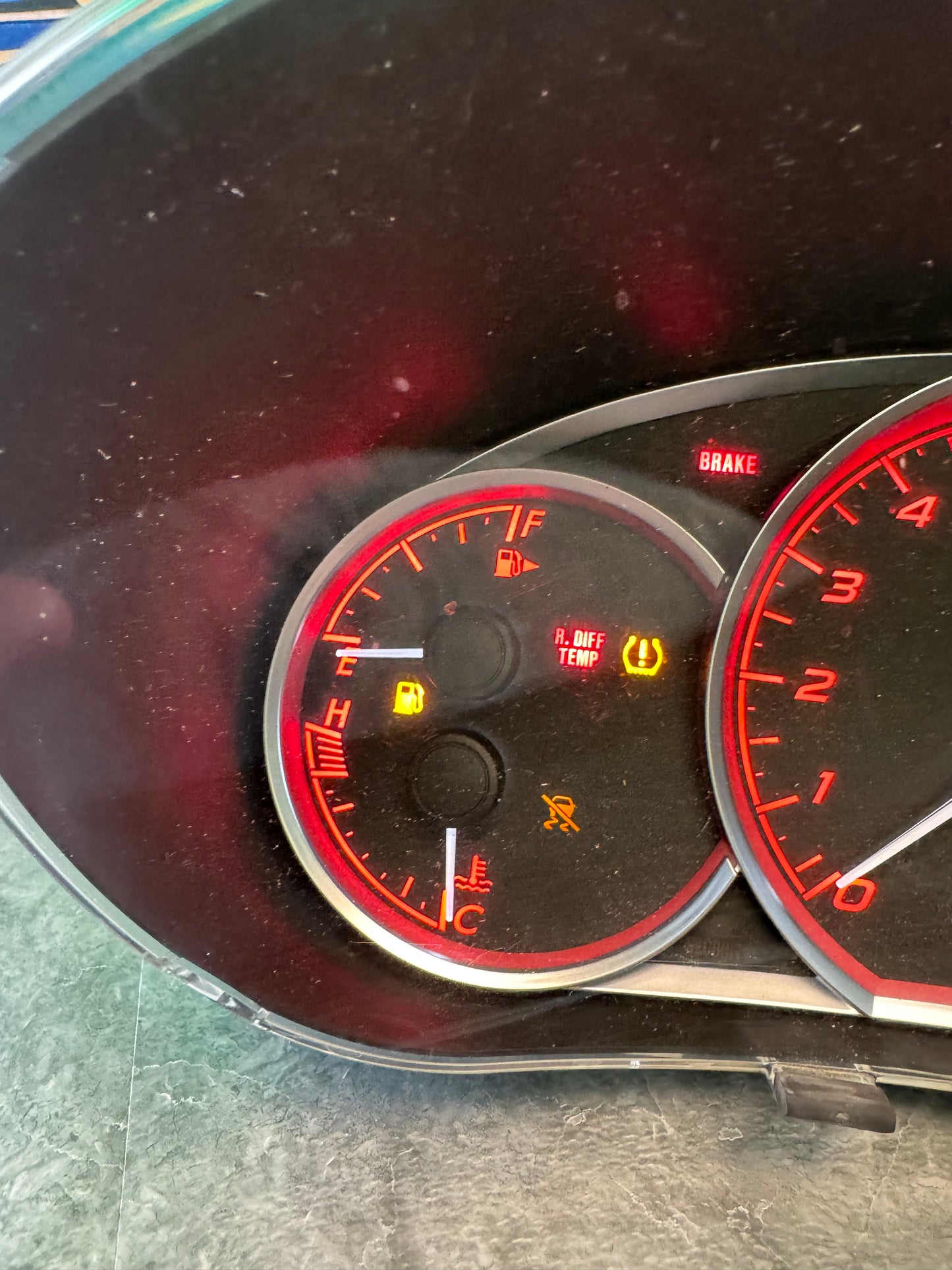 2008-2014 Subaru STi OEM Instrument Gauge Cluster Tested 122k